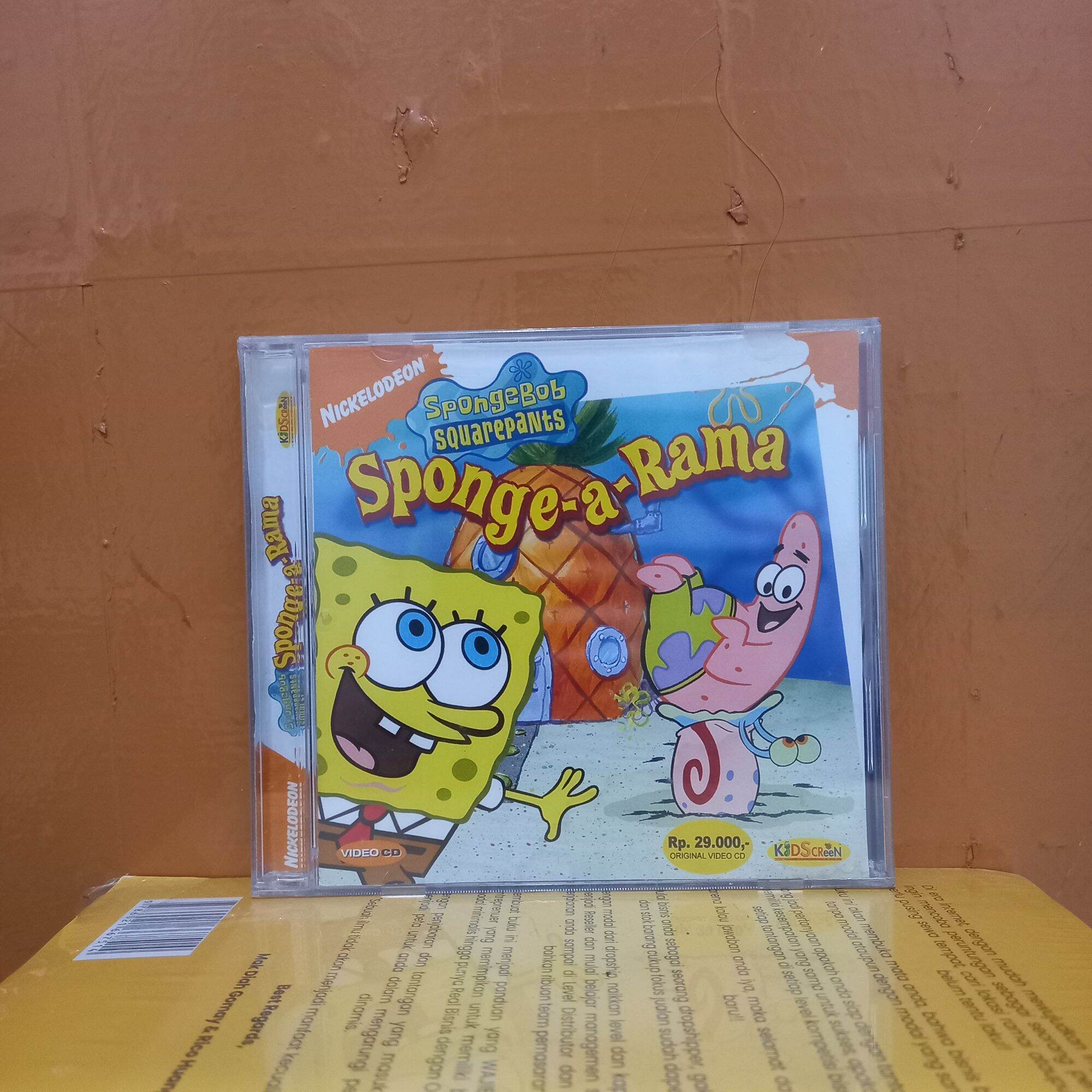 VCD ORIGINAL SPONGEBOB SQUAREPANTS - SPONGE A RAMA | Lazada Indonesia