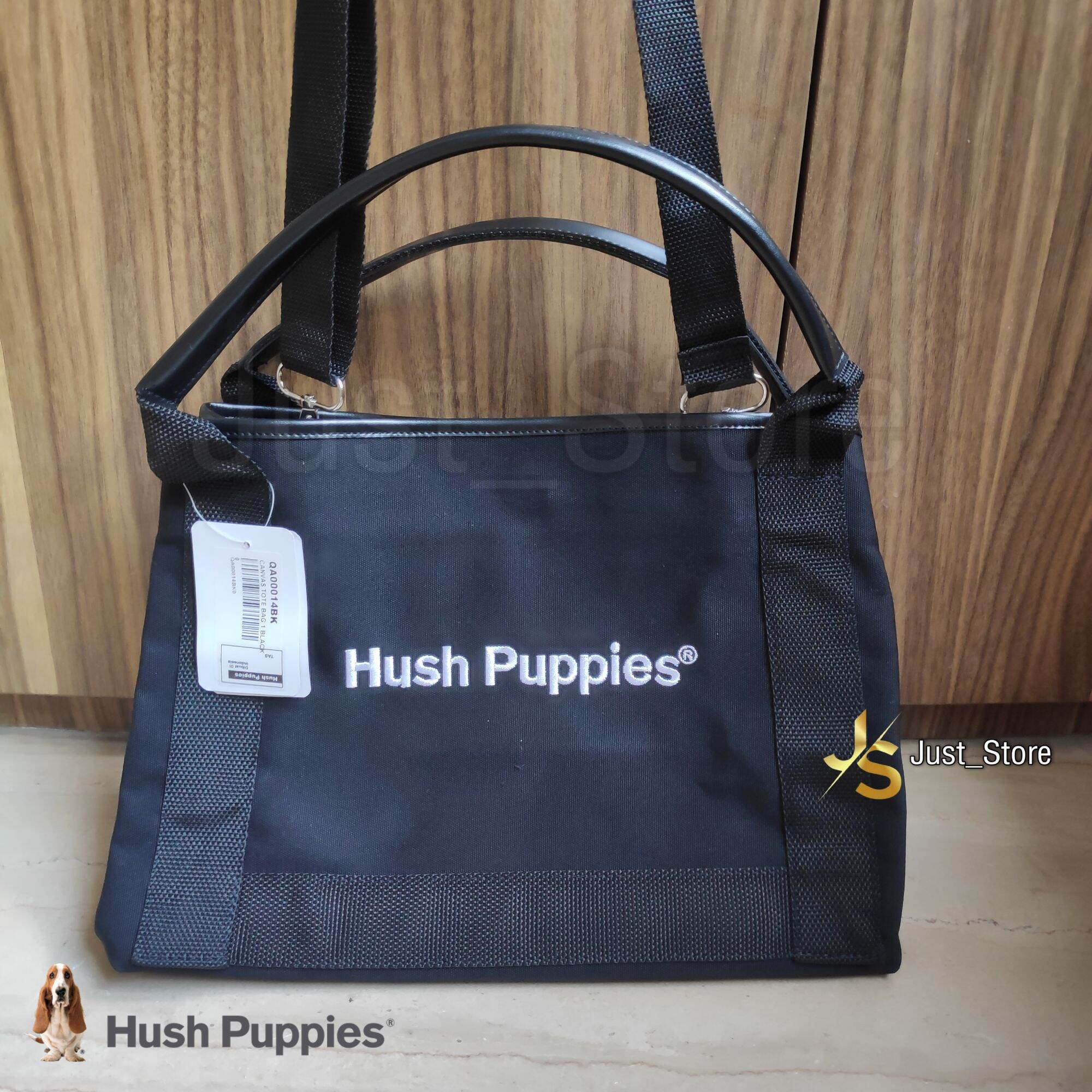 Womens Hush Puppies Netty Tote Black | Brantano