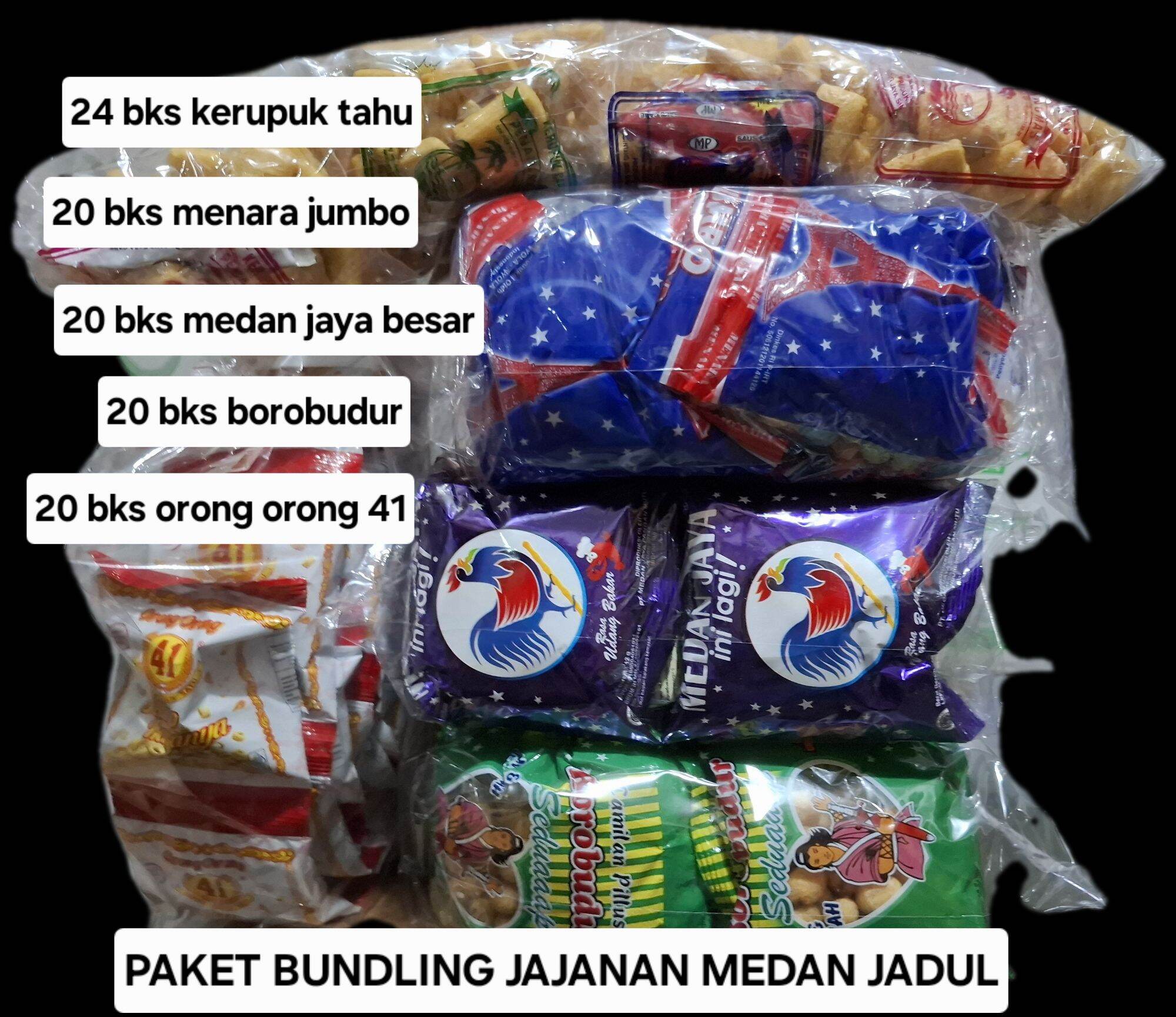 PAKET 5 PACK SNACK JADUL MEDAN
