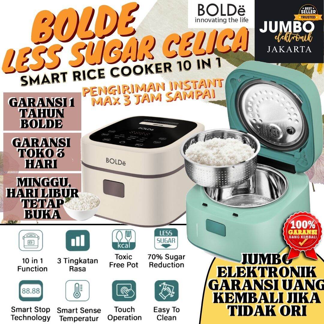 Bolde Rice Cooker Less Sugar Celica 1.2L 1.2 Liter Lazada Indonesia