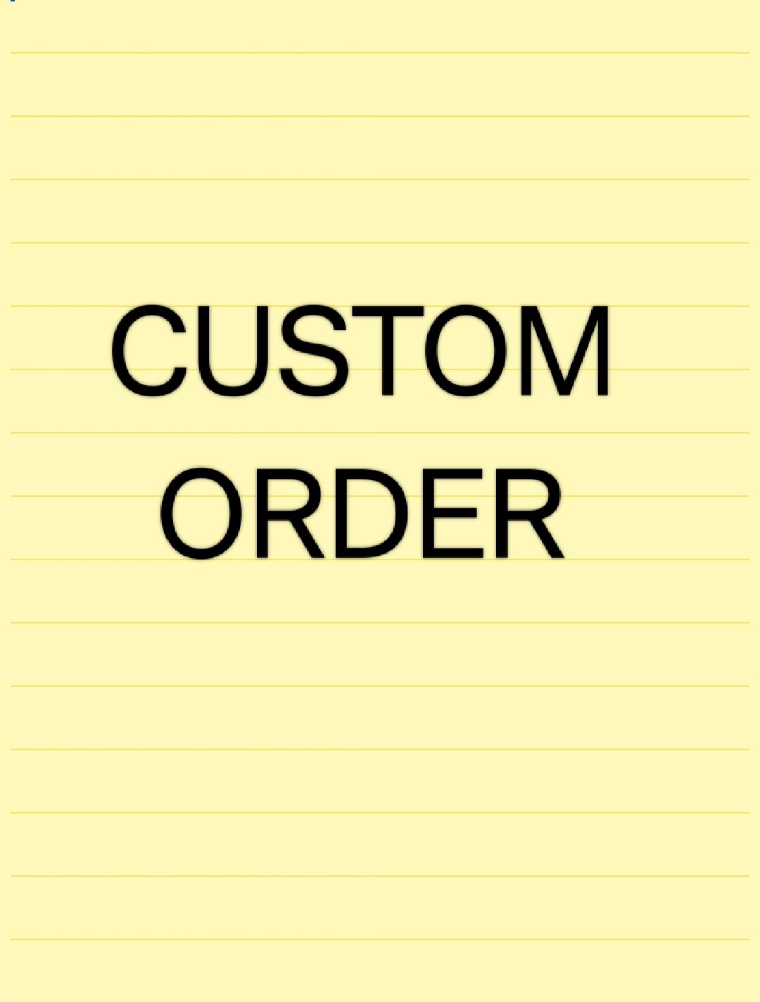 CUSTOM ORDER (WTS) Harga  89,000 rupiah*Gratis Ongkir