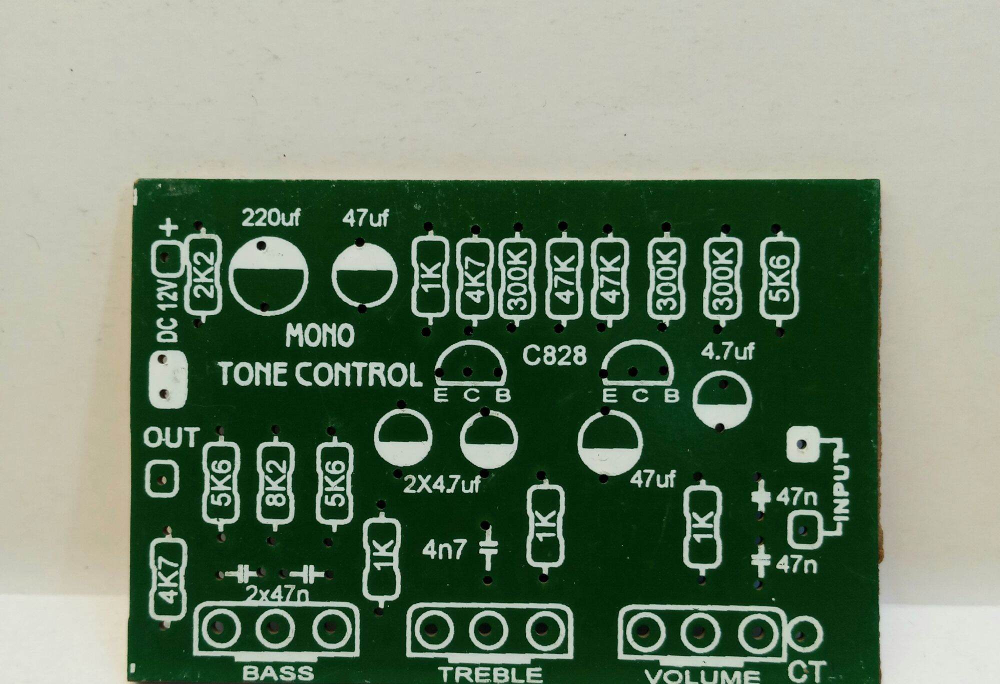 pcb tone control mono 2 tr 3 potensio | Lazada Indonesia