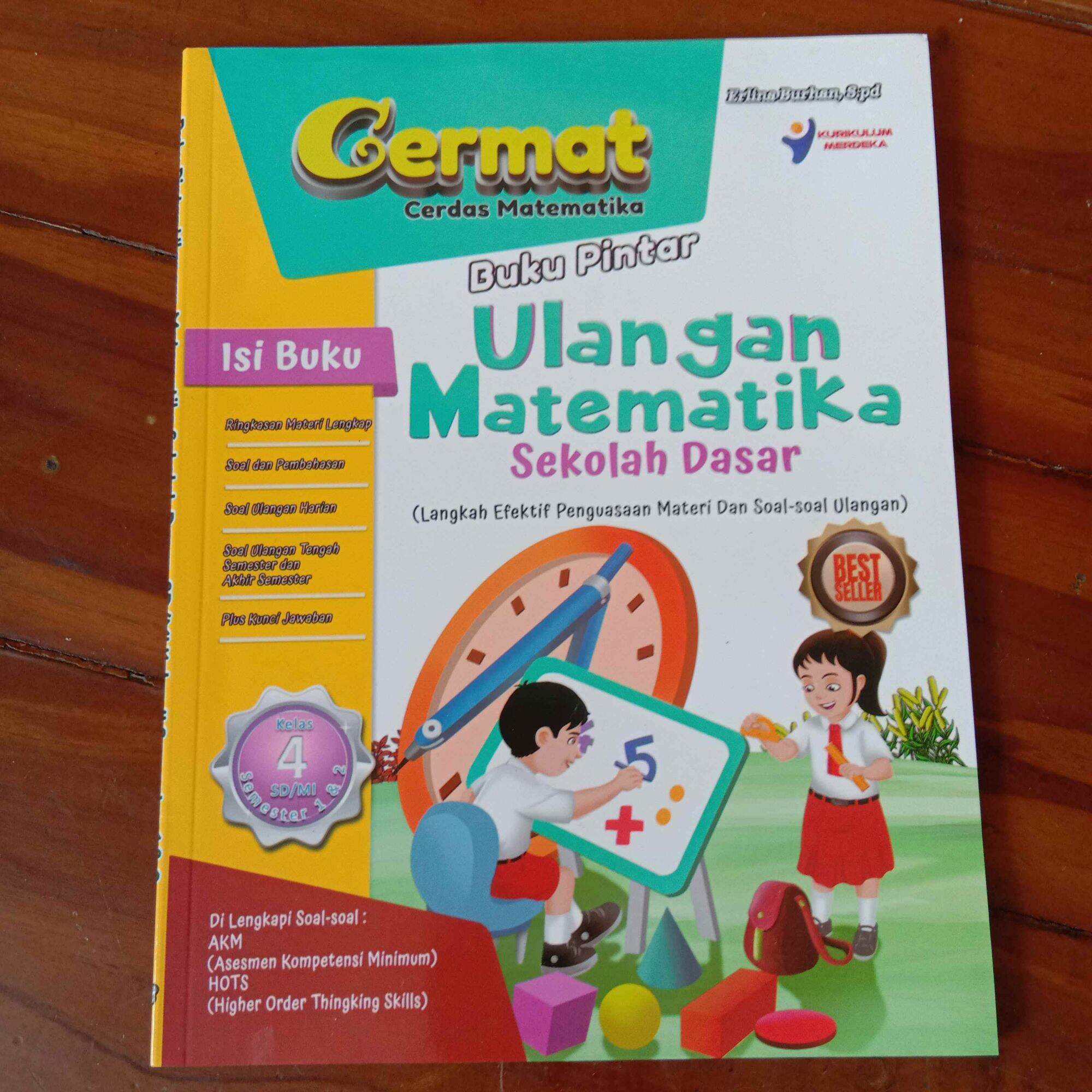 Cermat Buku Pintar Ulangan Matematika Untuk Sd Mi Kls Semester