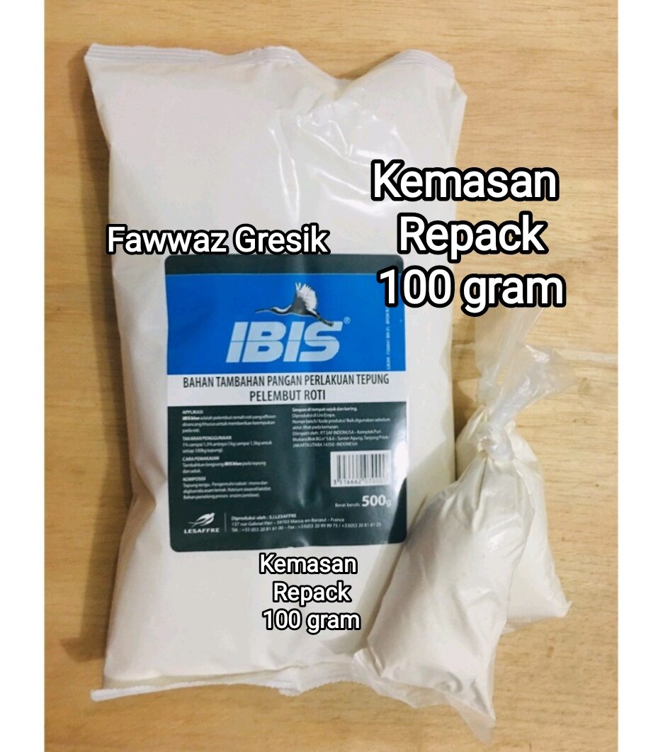 Ibis Blue Roti Pelembut Roti Ibis Blue Repack 100gr / Adonan Bahan Roti Softener ...