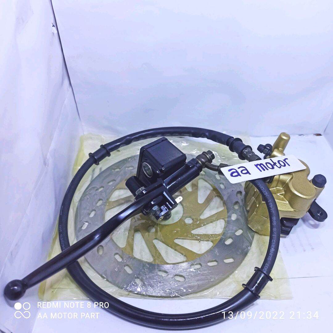 REM CAKRAM SET ASSY KOMPLIT DEPAN SUZUKI SMASH TITAN SPIN SKYWAVE