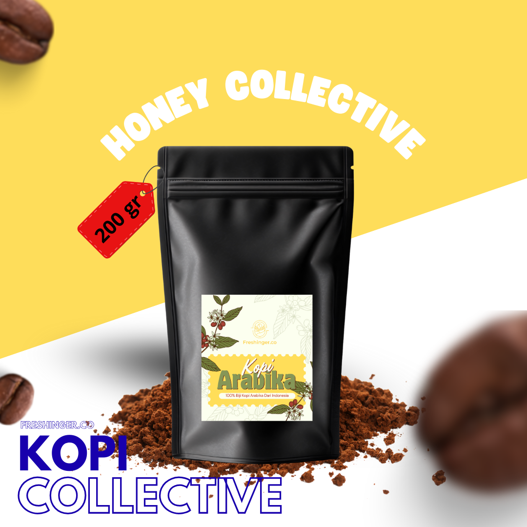 Ground Arabica Honey Process Coffee / West Java Arabica / Ground Arabica Coffee