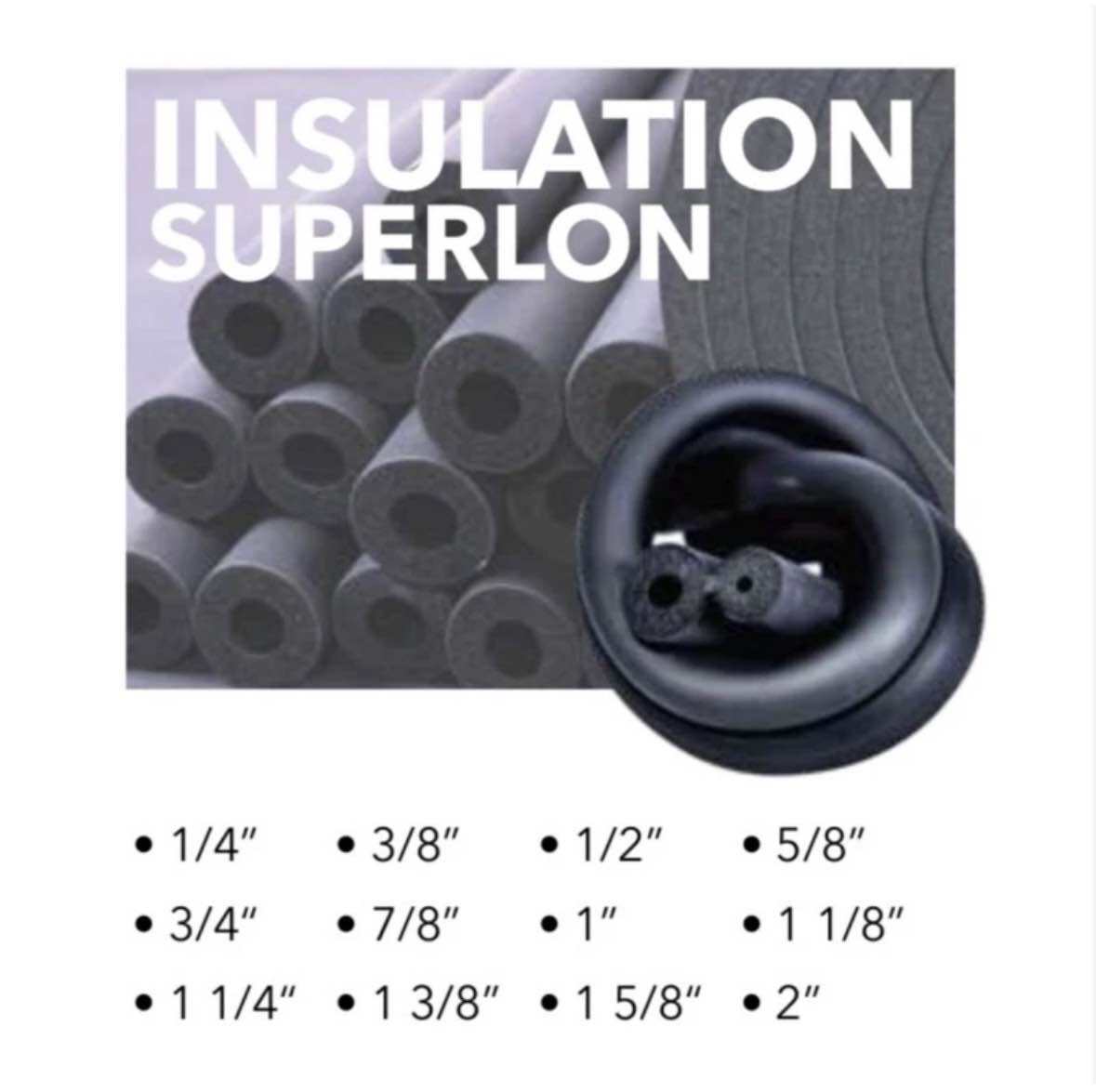 Superlon Pipe Insulation / Superlon Pembungkus Pipa AC | Lazada Indonesia