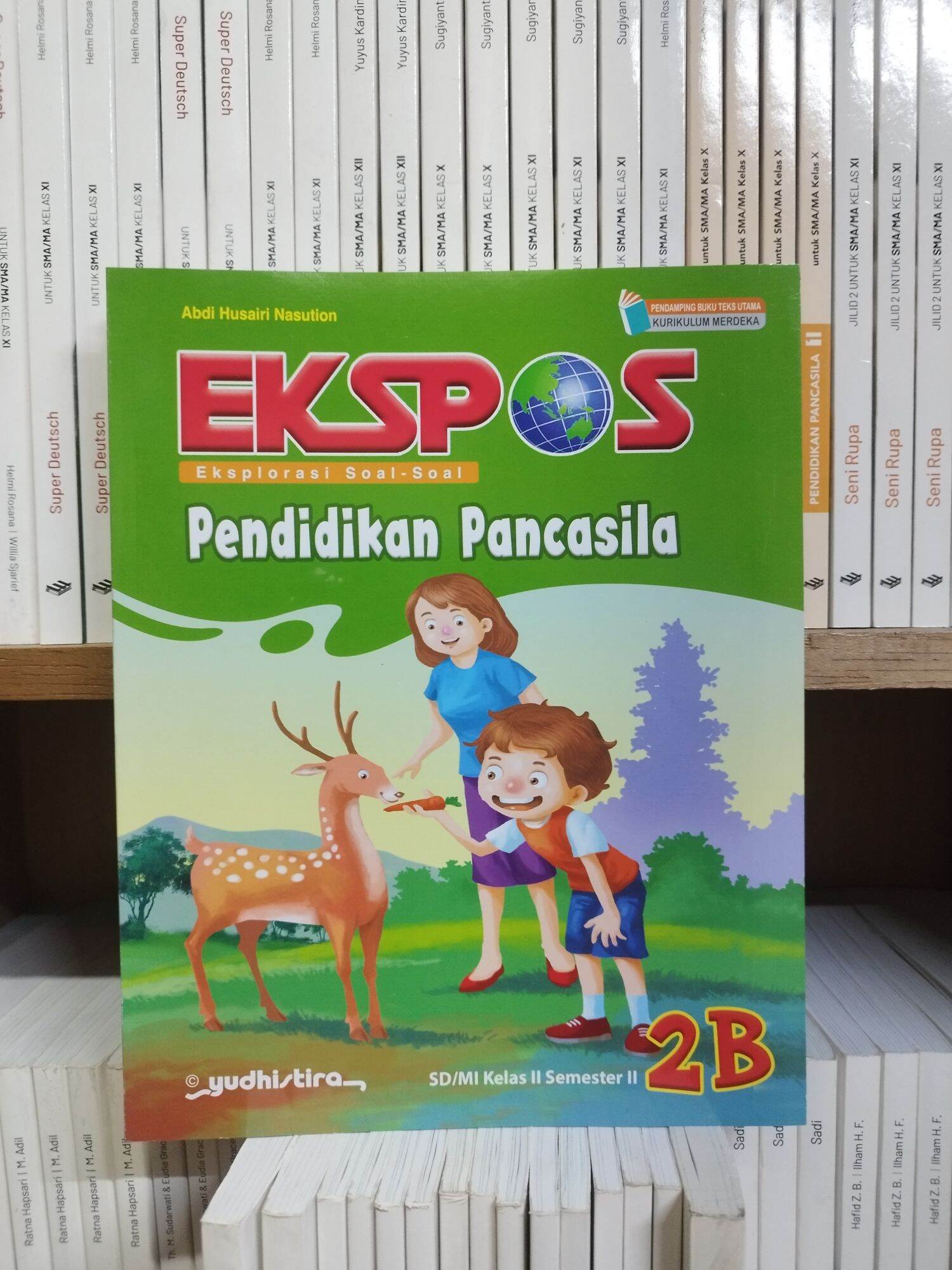 Buku EKSPOS Pendidikan Pancasila PPKn sd mi kelas 1A 1B 2A 2B 3A 3B 4A ...