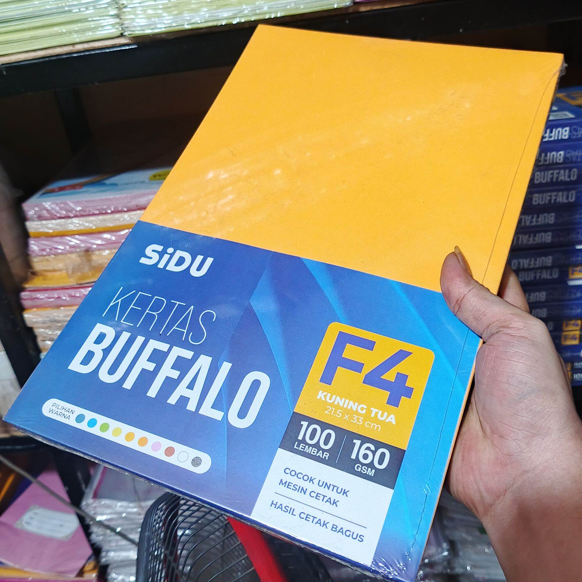 Sampul Jilid Buku / Kertas Buffalo ( ECER Per 25 Lembar )