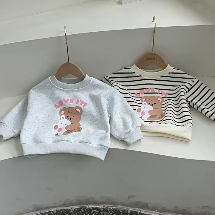 Little Latella - Laviella Top | Atasan Anak Perempuan / Atasan Lengan Panjang / Sweater Anak Perempuan / Kaos Sweater Anak