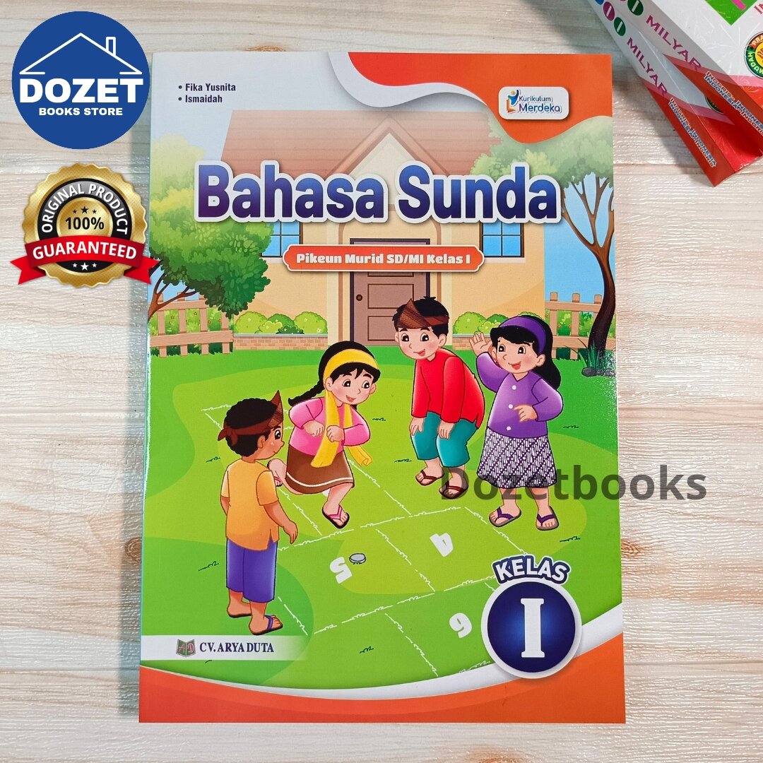 Buku Paket Bahasa Sunda Kelas 1 SD/MI Kurikulum Merdeka Untuk Siswa CV. ARYA DUTA