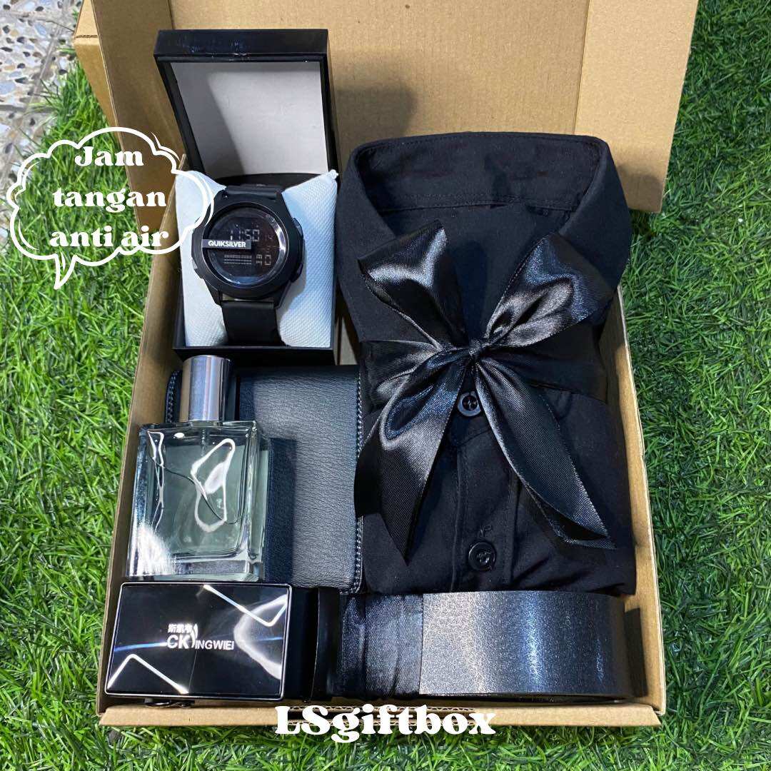 (JAM ANTI AIR)hadiah box HAMPERS COWOK KADO ANNIVERSARY KADO ULTAH KADO PERNIKAHAN KADO WISUDA MURAH Lโฆ