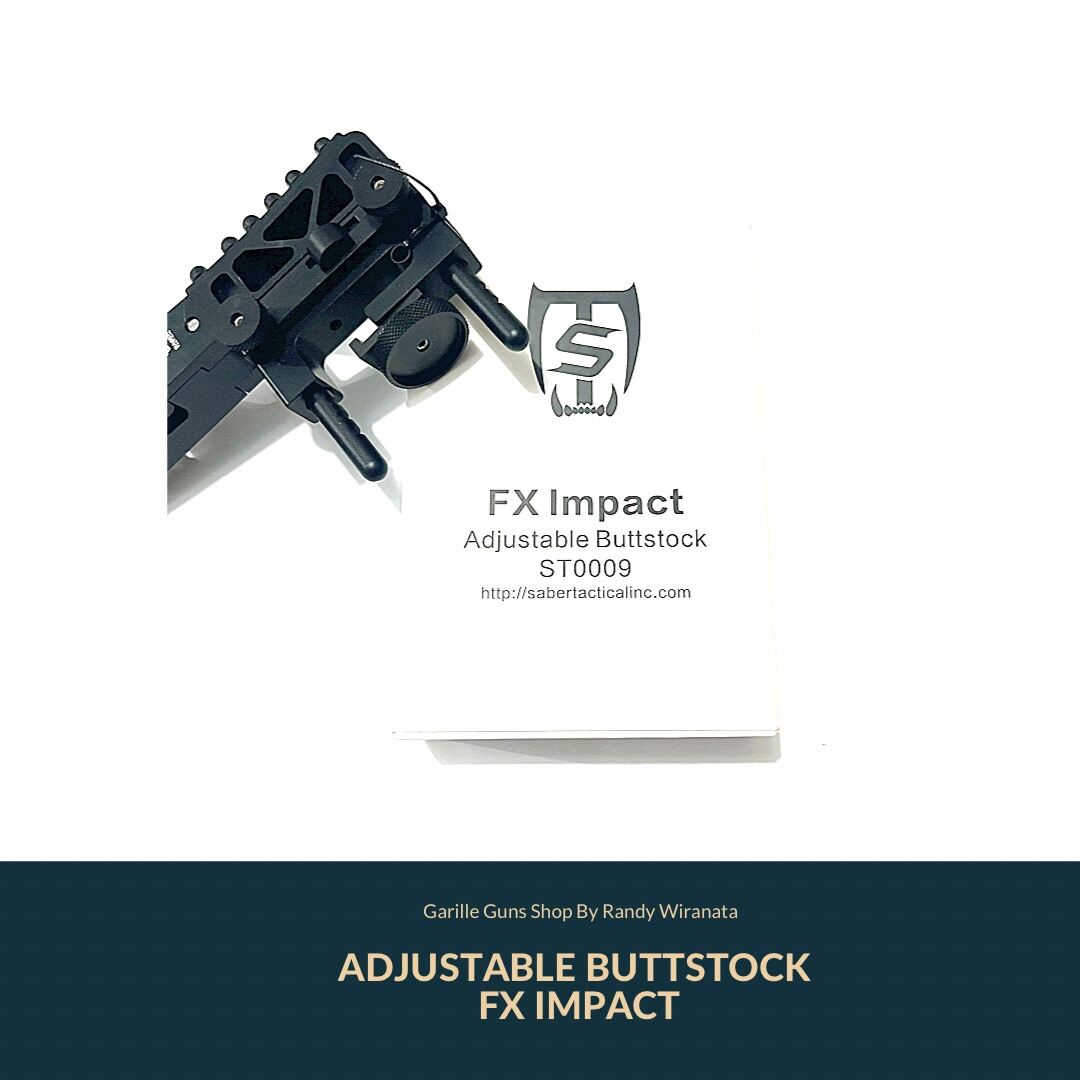 Saber Tactical Adjustable Buttstock For FX Impact ST0009