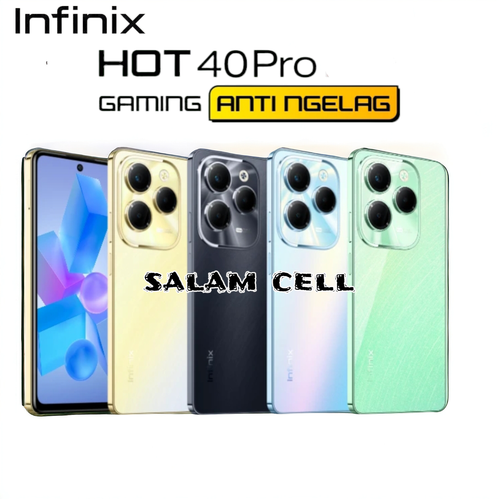 Infinix Hot 40 Pro Ram 8+8/256GB Garansi Resmi Infinix Indonesia Harga 1,799,000 rupiah*Gratis Ongkir