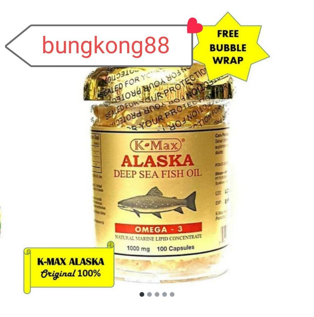 omega 3/minyak ikan Alaska gold edition 