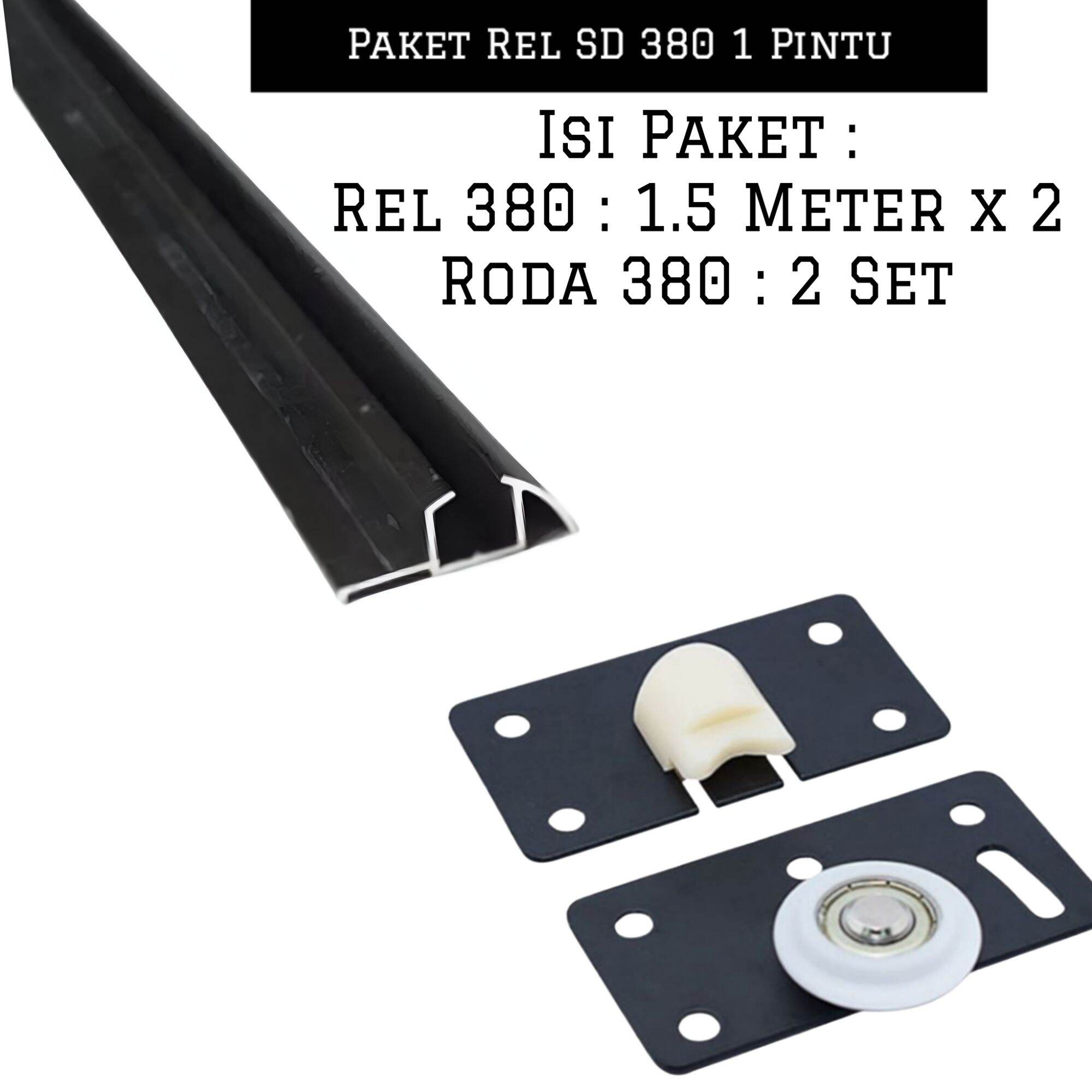 Pintu Rel Lemari Sliding Pintu Lemari Geser Sd Meter X Roda Sd Set