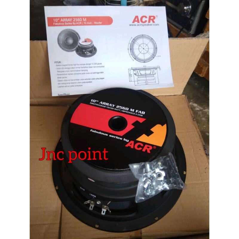 acr fabulous 10 inch full range