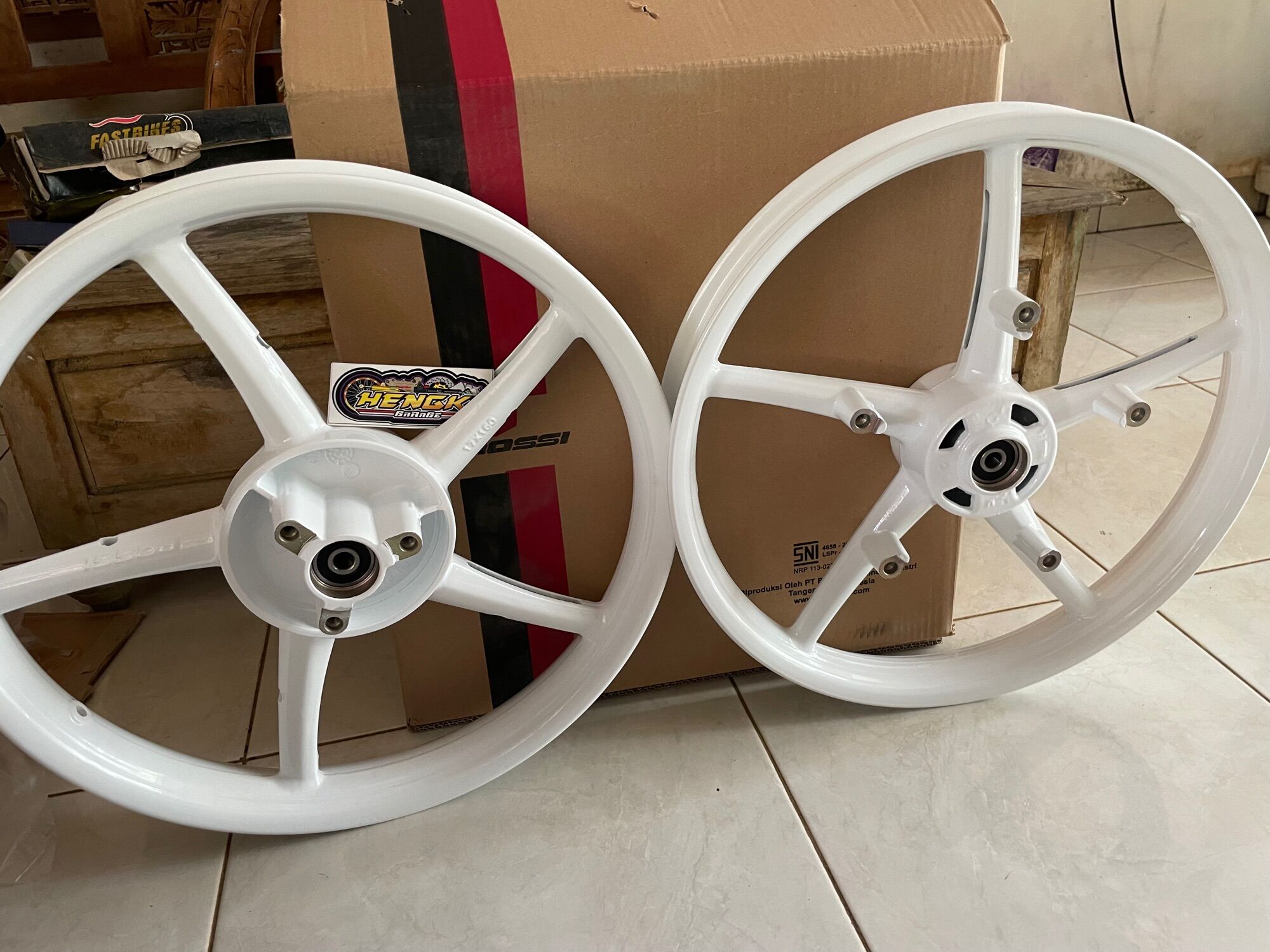 Velg racing palang sanca untuk Satria fu uk 160/160x17 Harga 1,169,760 rupiah*Gratis Ongkir