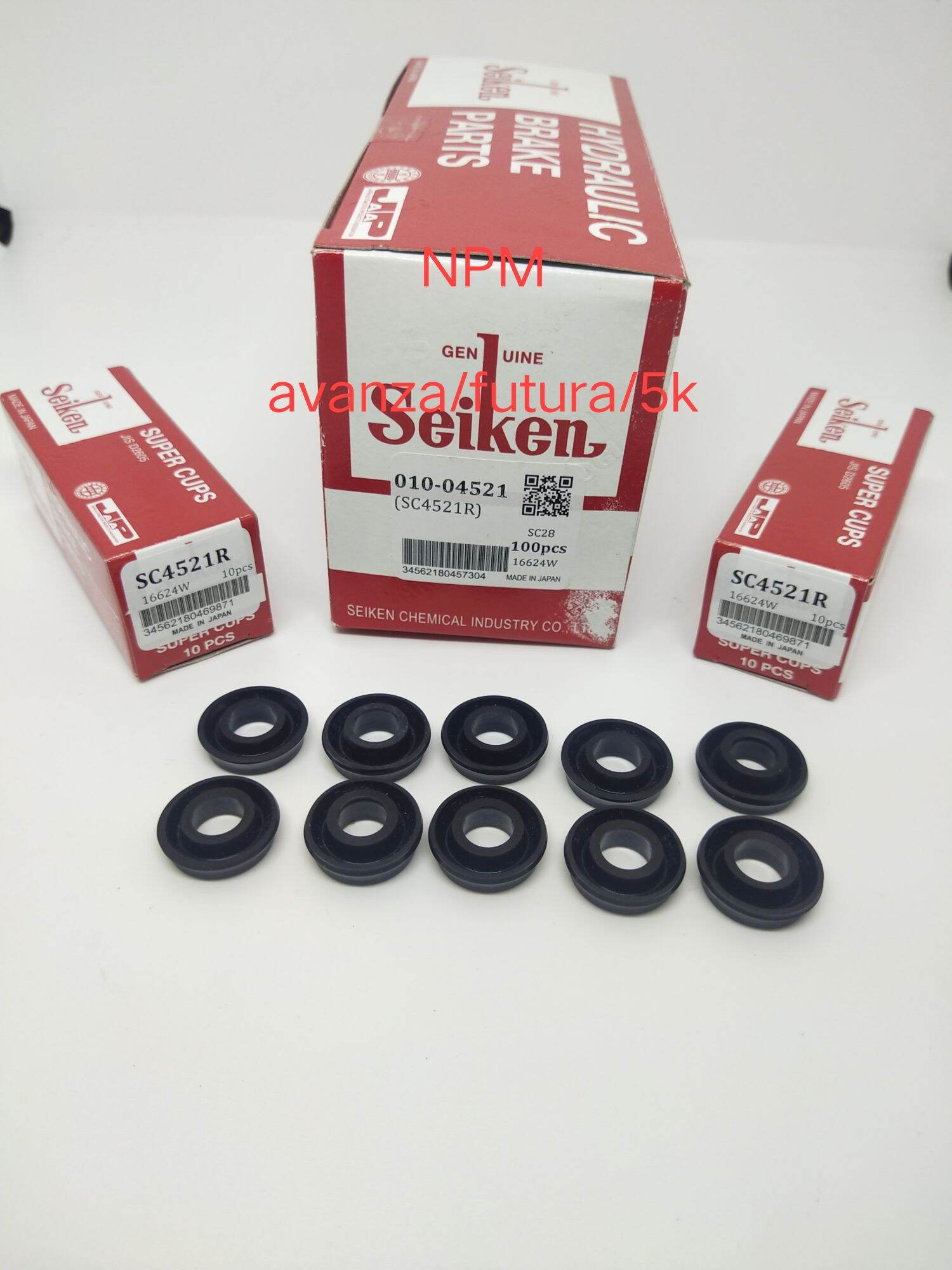KARET REM SC4521 AVANZA FUTURA GRANDMAX HARGA 10PC Harga 18,000 Ringgit*Penghantaran Percuma