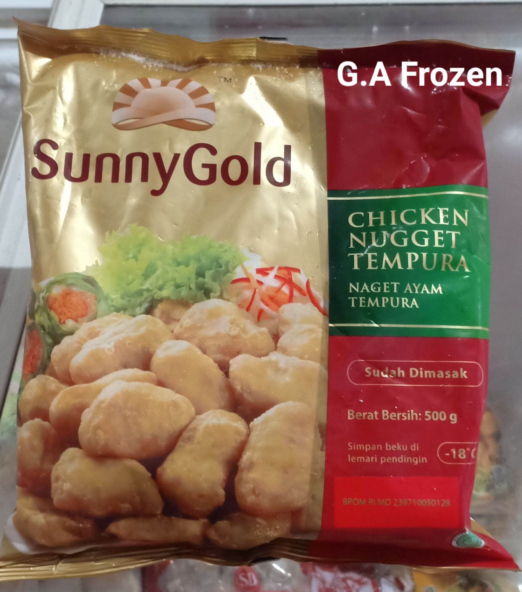 Sunny gold chicken tempura