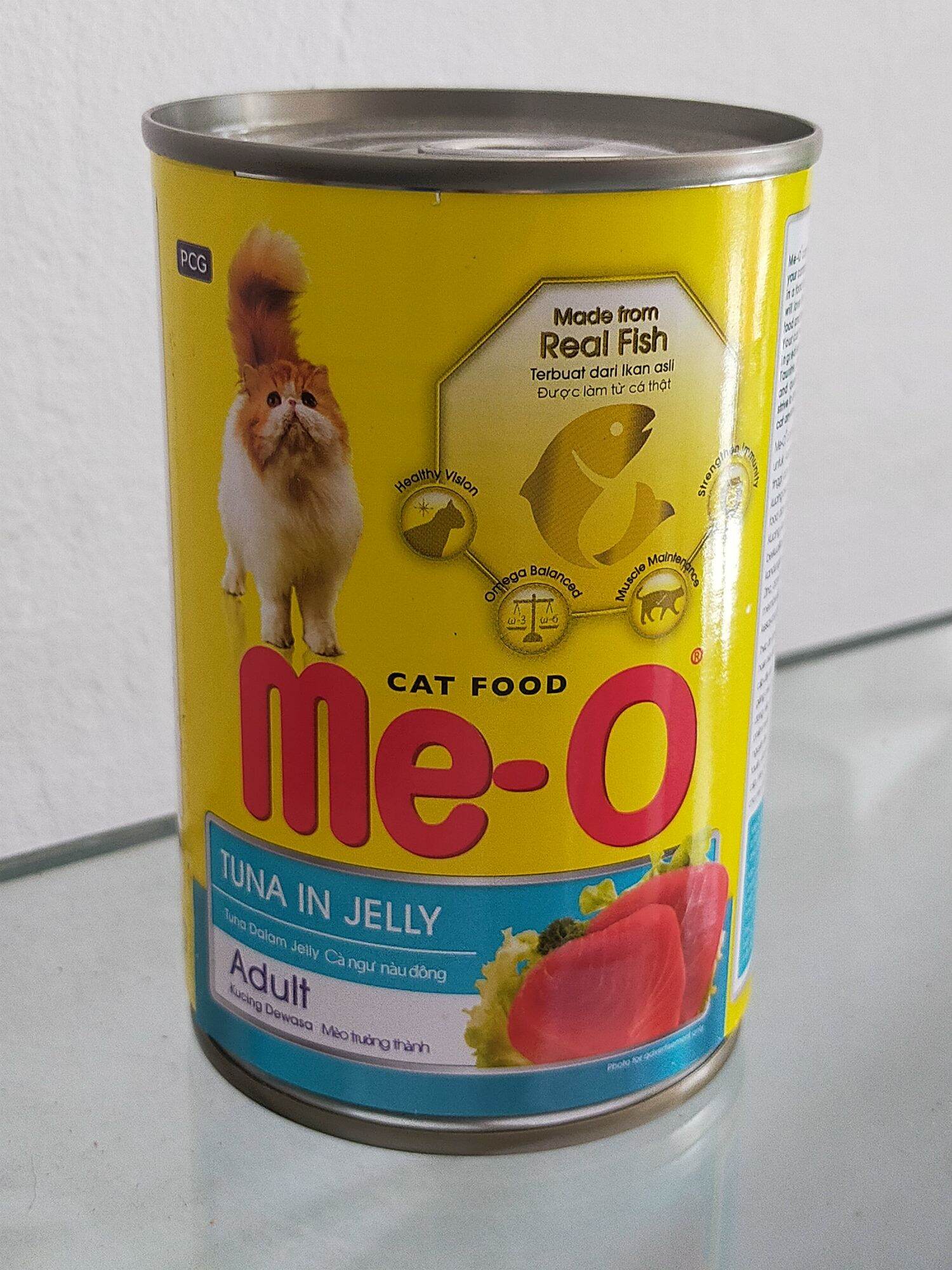 Meo Kaleng Tuna In Jelly 400gr Makanan Basah Kucing Lazada Indonesia