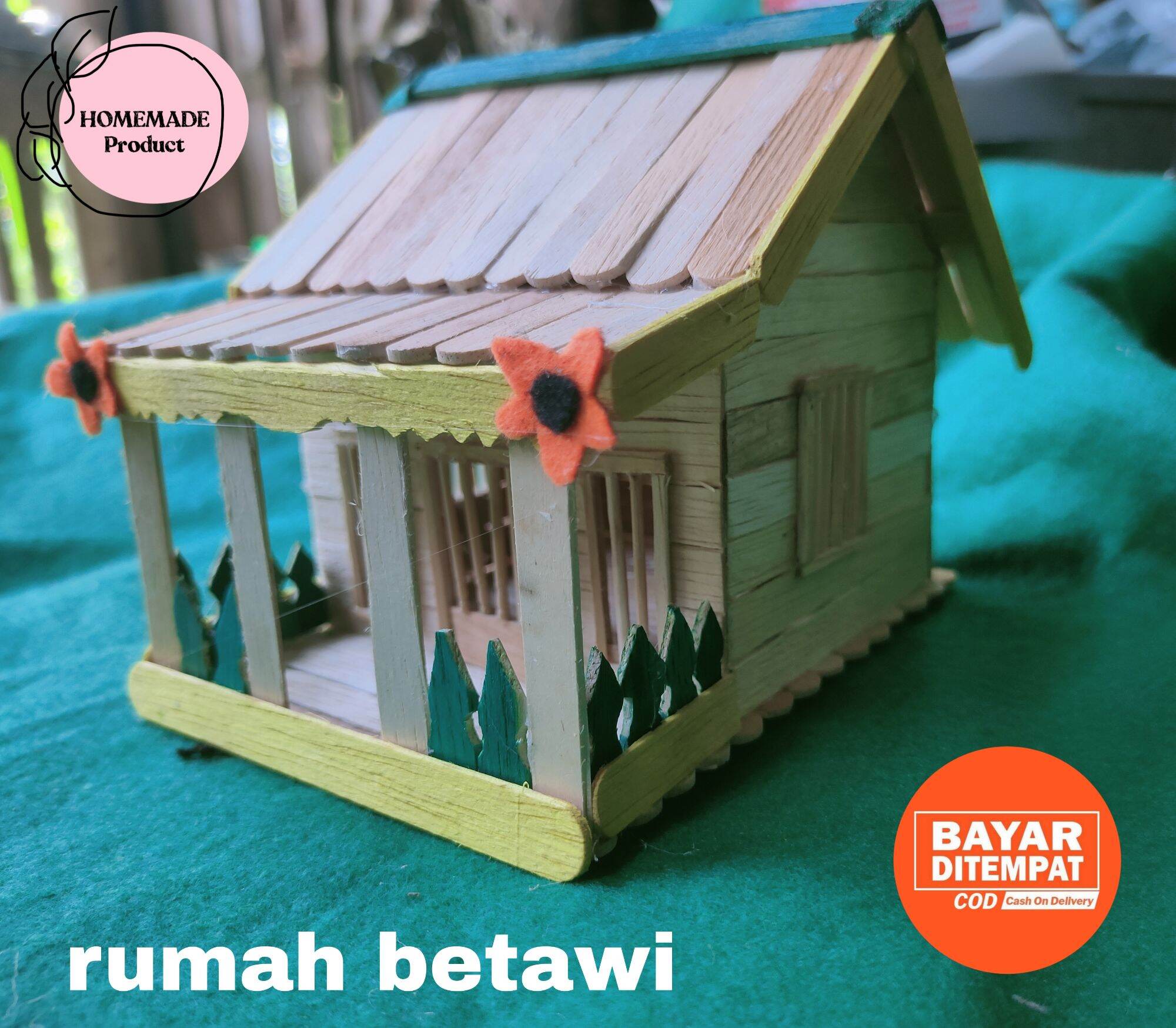Jual Miniatur Rumah Adat Stik Es Krim Terbaru - May 2024 | Lazada.co.id