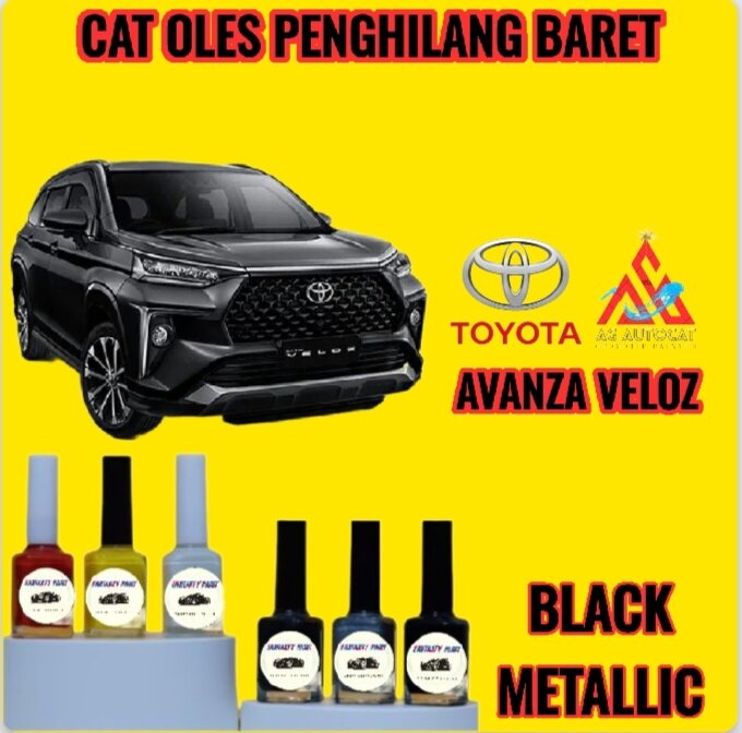 CAT OLES PENGHILANG BARET HONDA TOYOTA AVANZA VELOZ BLACK METALLIC / HITAM- TERMURAH BISA COD Harga 14,500 rupiah*Gratis Ongkir