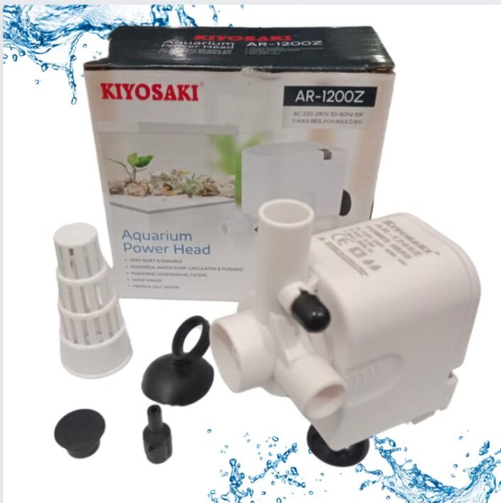KIYOSAKI AR 1200Z POMPA KOLAM KECIL AQUARIUM AQUASCAPE