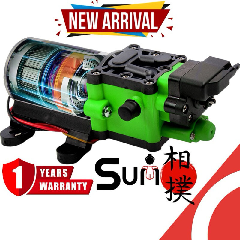 Auto water pump sumo Japan + 400psi DC Water pump 100W automatic steam jet cleaner only tool Harga 133,084 rupiah*Gratis Ongkir