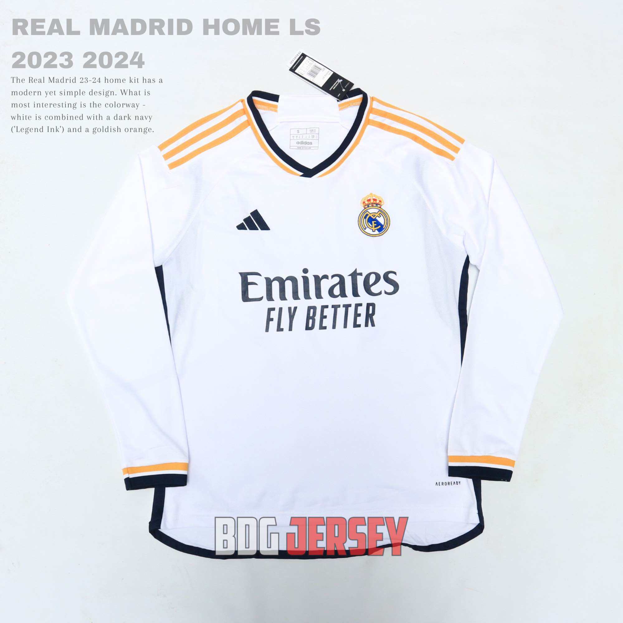 Adidas 2023-2024 Real Madrid Sleeveless Jersey (Legend Ink)