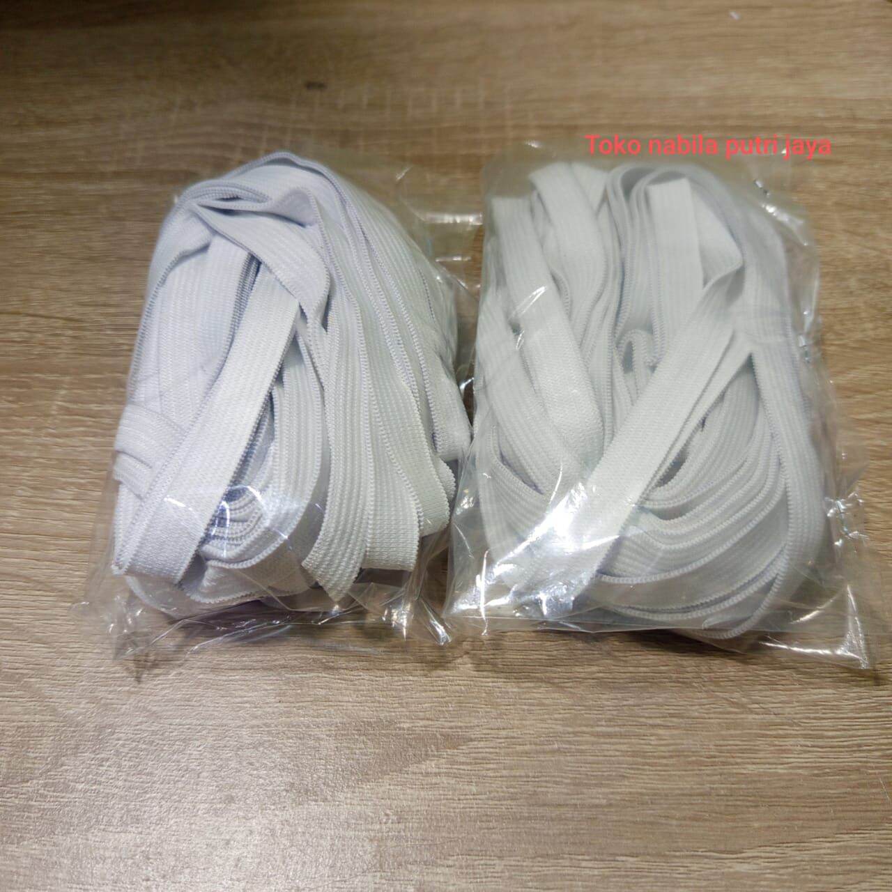 10 meter karet elastis 1cm karet elastis buat kebutuhan menjahit