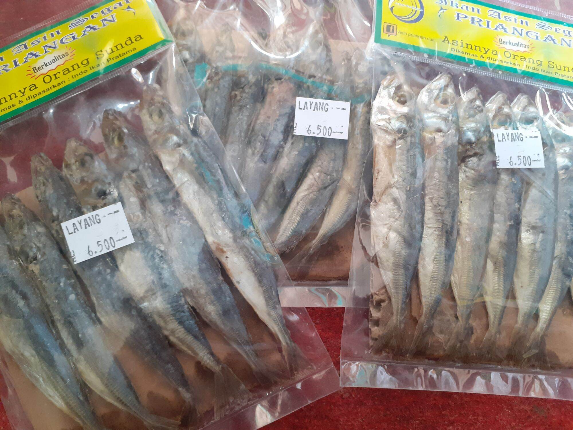 Asin Layang Klotok Peda Super Khas Priangan Ikan Laut Seafood Asin ...