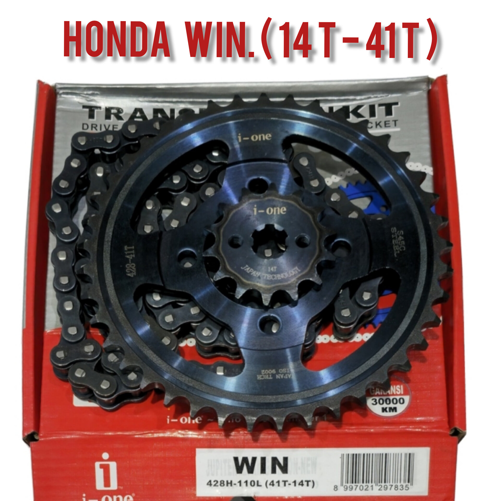 GEAR SET HONDA WIN / CHAIN DRIVE HONDA WIN / GIGI TARIK HONDA WIN