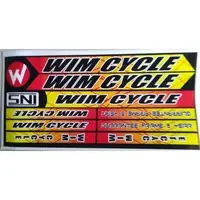 Stiker Stripping Sepeda Wimcycle
