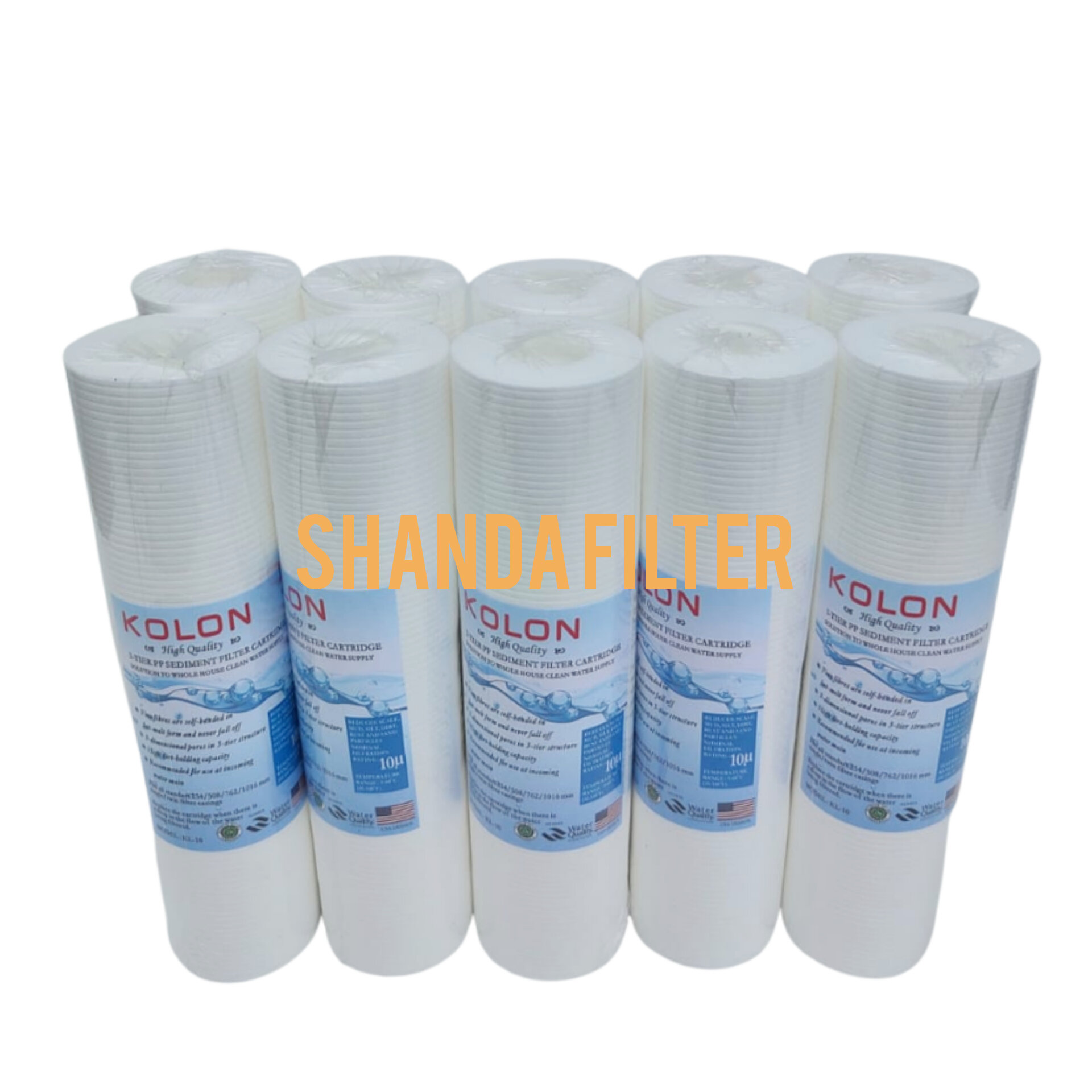 Filter Air Sedimen 10 Inch / Cartridge Filter Air KOLON 10 Micron (Isi
