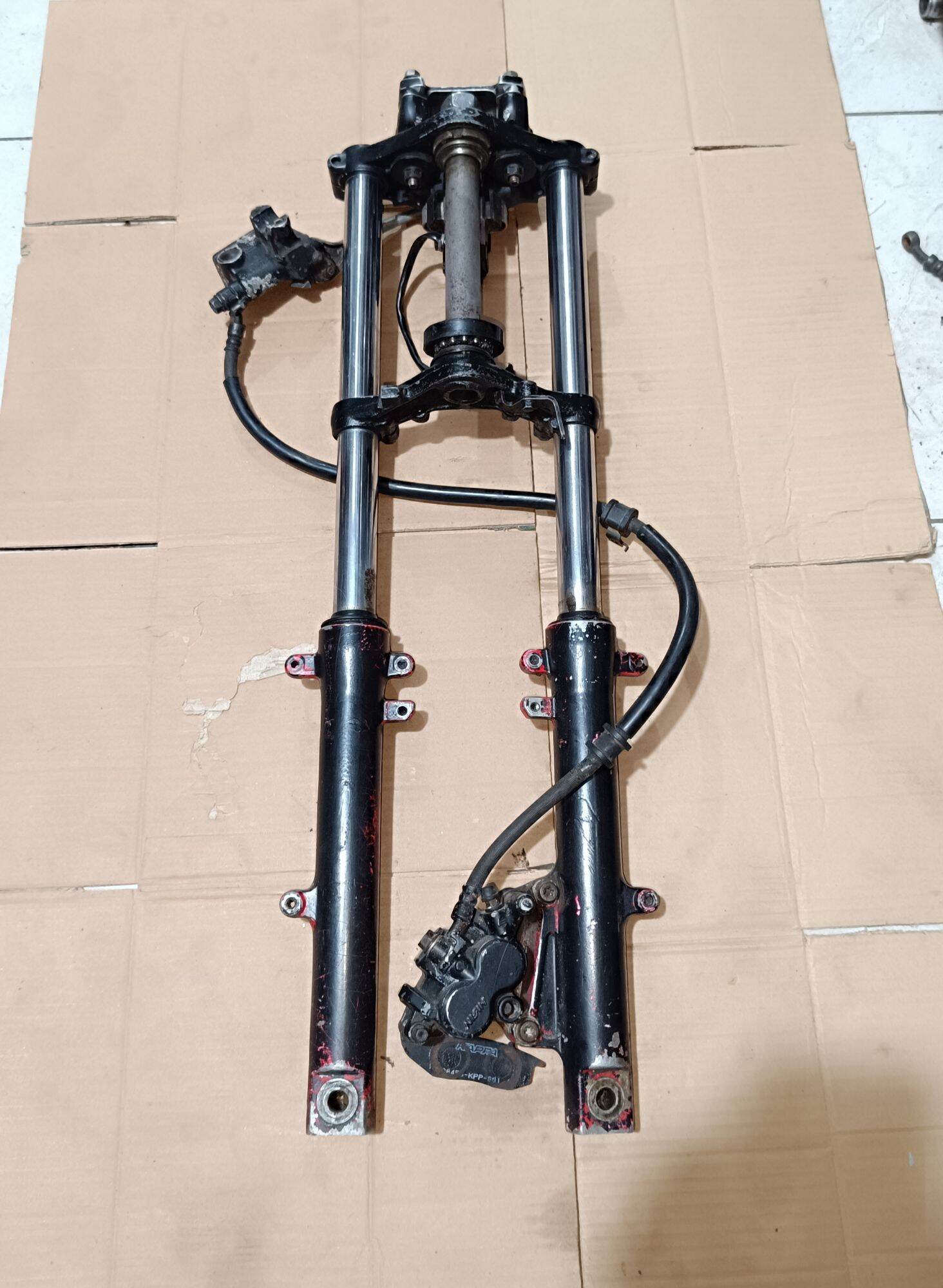 Front Shock 1 Set Verza 150 Minus Original Copotan Shock Absorber Harga 450,000 rupiah*Gratis Ongkir