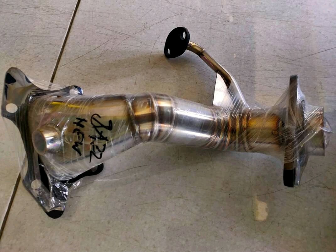 DOWNPIPE HONDA BRIO/ HONDA JAZZ GE8 JAZZ GK5 MOBILLIO FREED AYLA 1.0 AGYA 1.0 SIGRA 1.0 HRV 1.5. MANUAL DAN AUTOMATIC Harga  1,000,000 Ringgit*Penghantaran Percuma