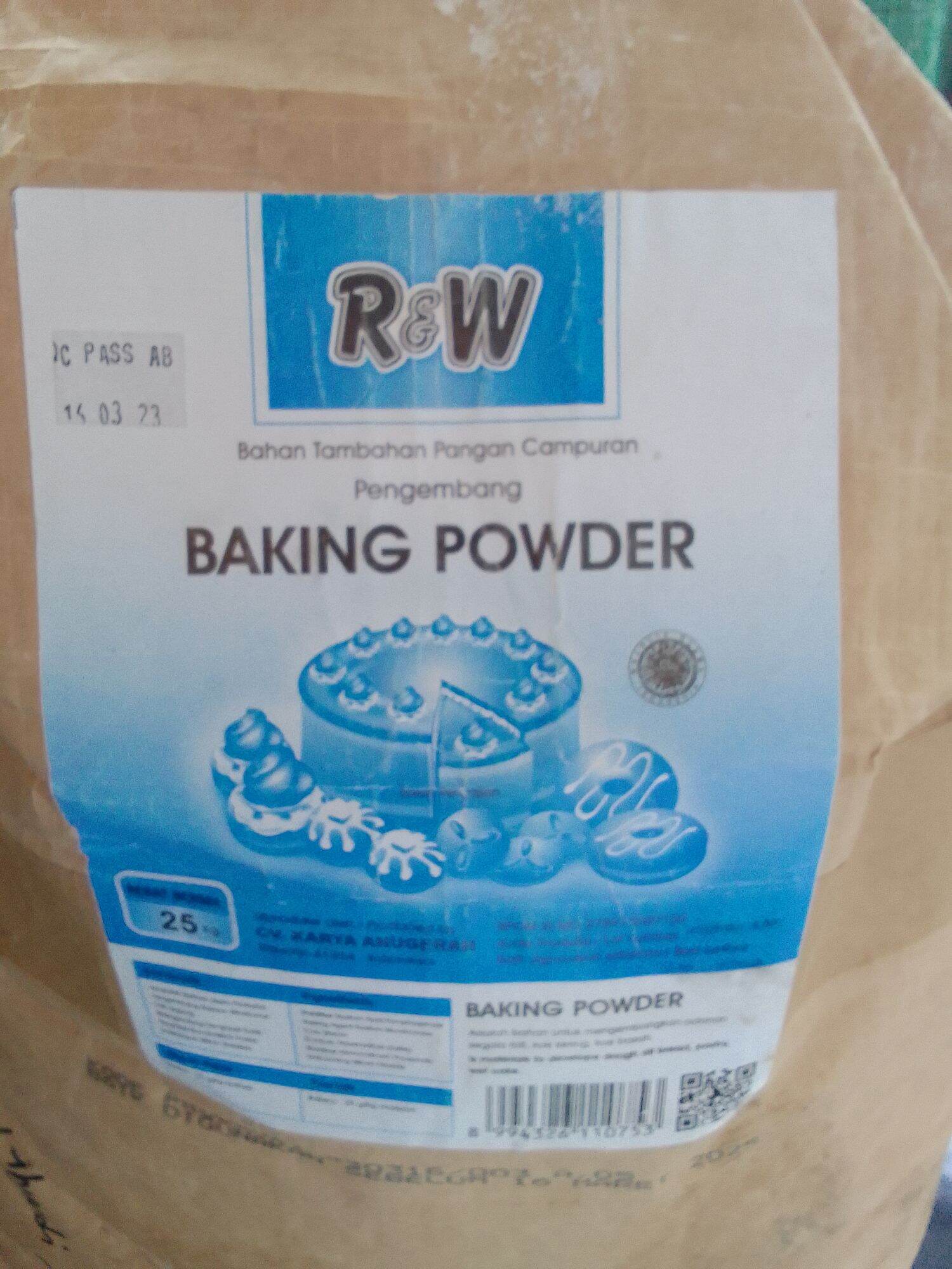 Baking Powder R And W Rajawali 1 Kg Repack Lazada Indonesia