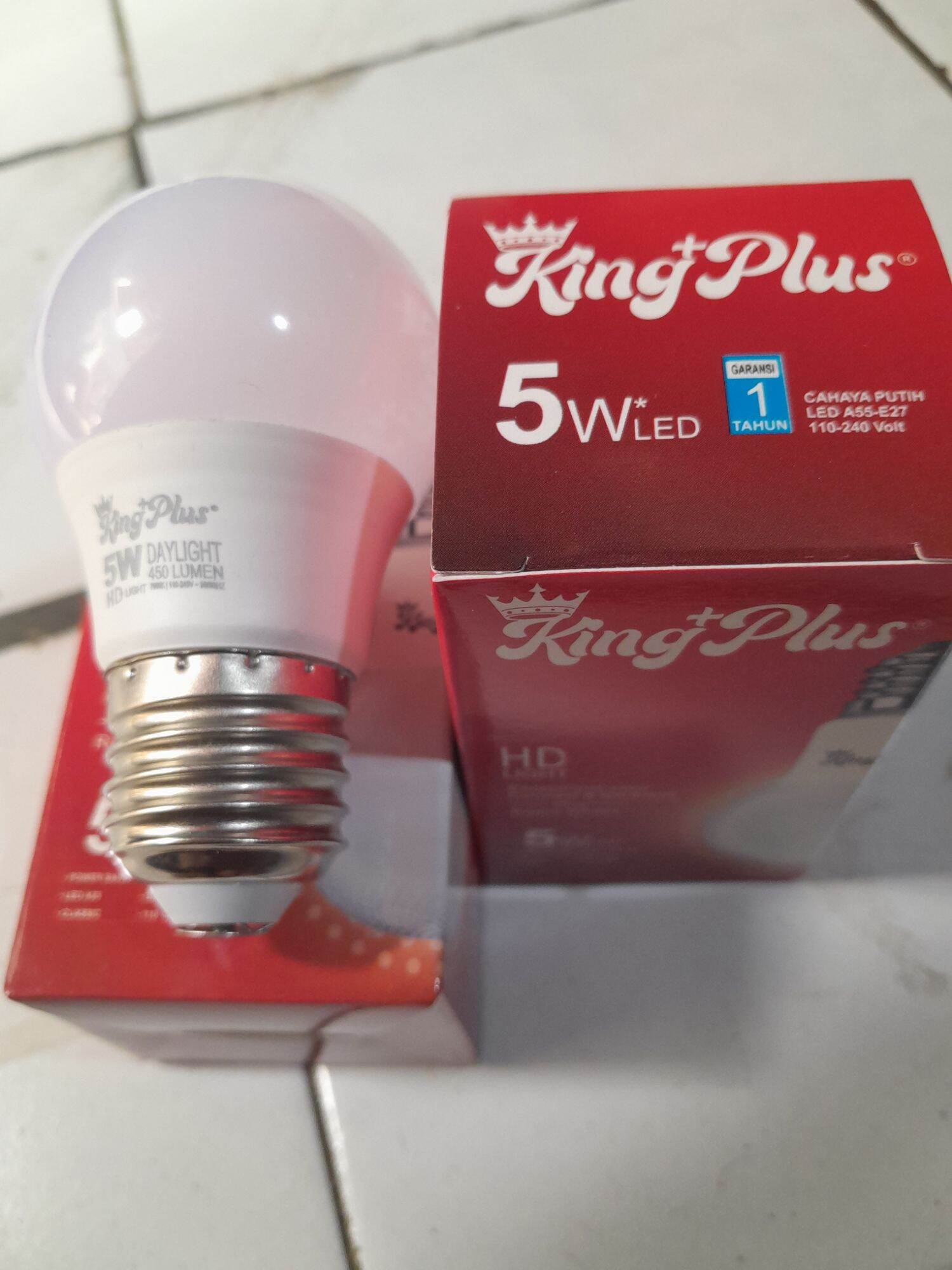 angivet narre F.Kr. lampu led bulb king+plus | Lazada Indonesia