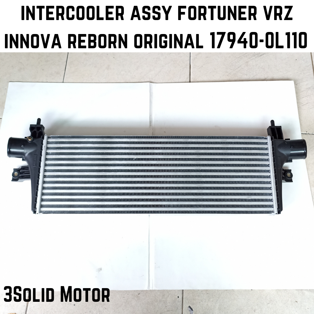 INTERCOOLER ASSY FORTUNER VRZ INNOVA REBORN 17940-0L110 ORIGINAL Harga 3,400,000 rupiah*Gratis Ongkir