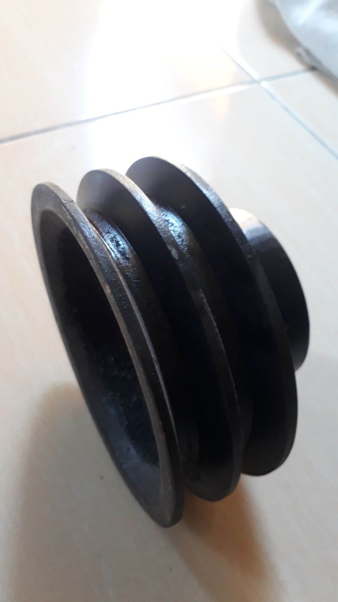 Puli 4 Inch Pulley pully A2 4 inch as 20mm puli Besi Cor | Lazada Indonesia