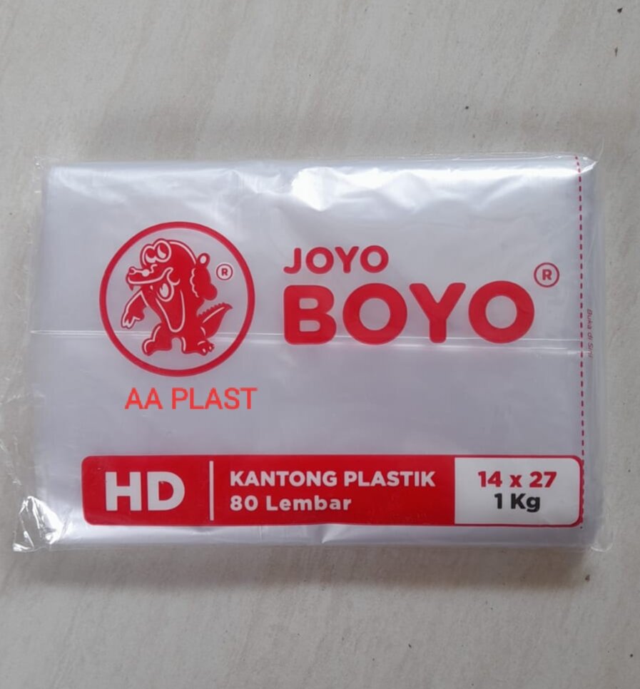 Kantong Plastik Buram Hdpe 14x27 1 Kg Merek Joyo Boyo Tebal 015 Isi 80 Lbrpack Lazada Indonesia 7897