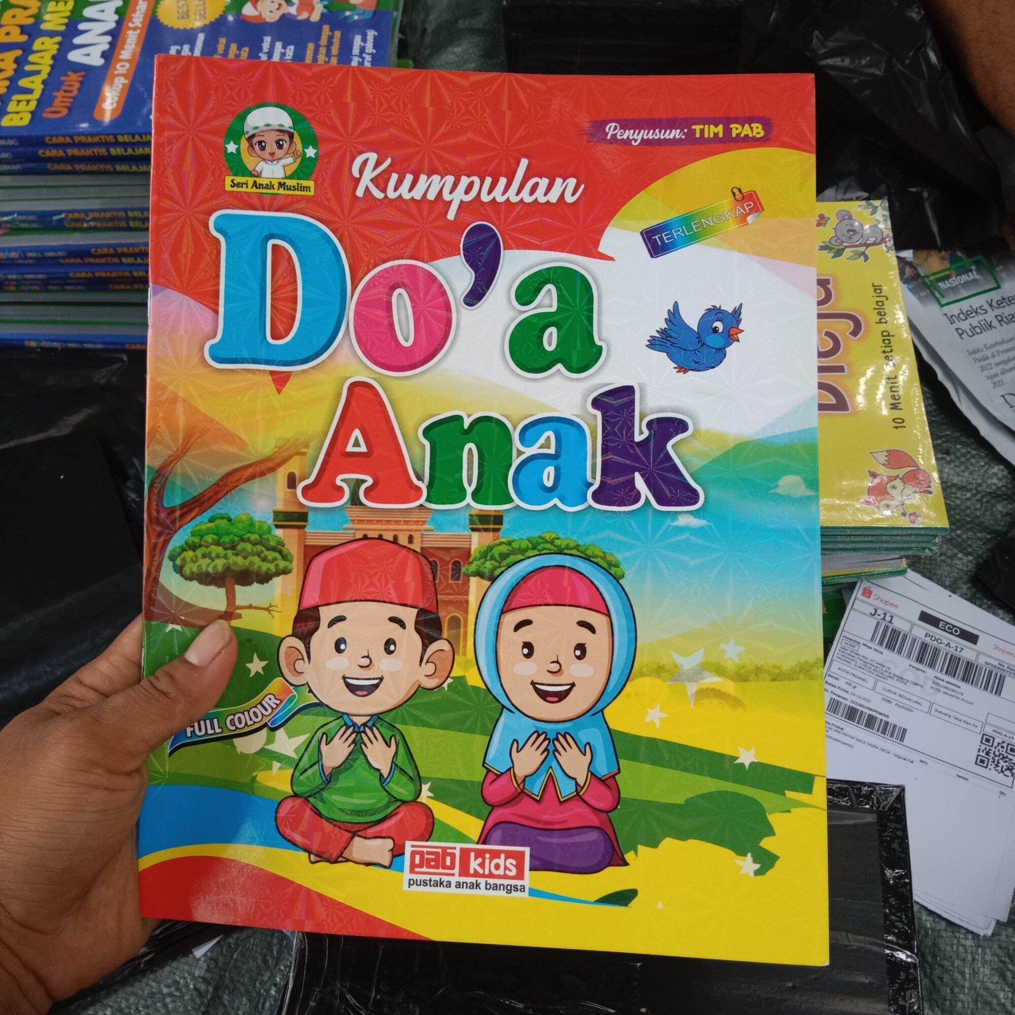 Buku anak Kumpulan doa anak muslim original Full Color | Lazada Indonesia