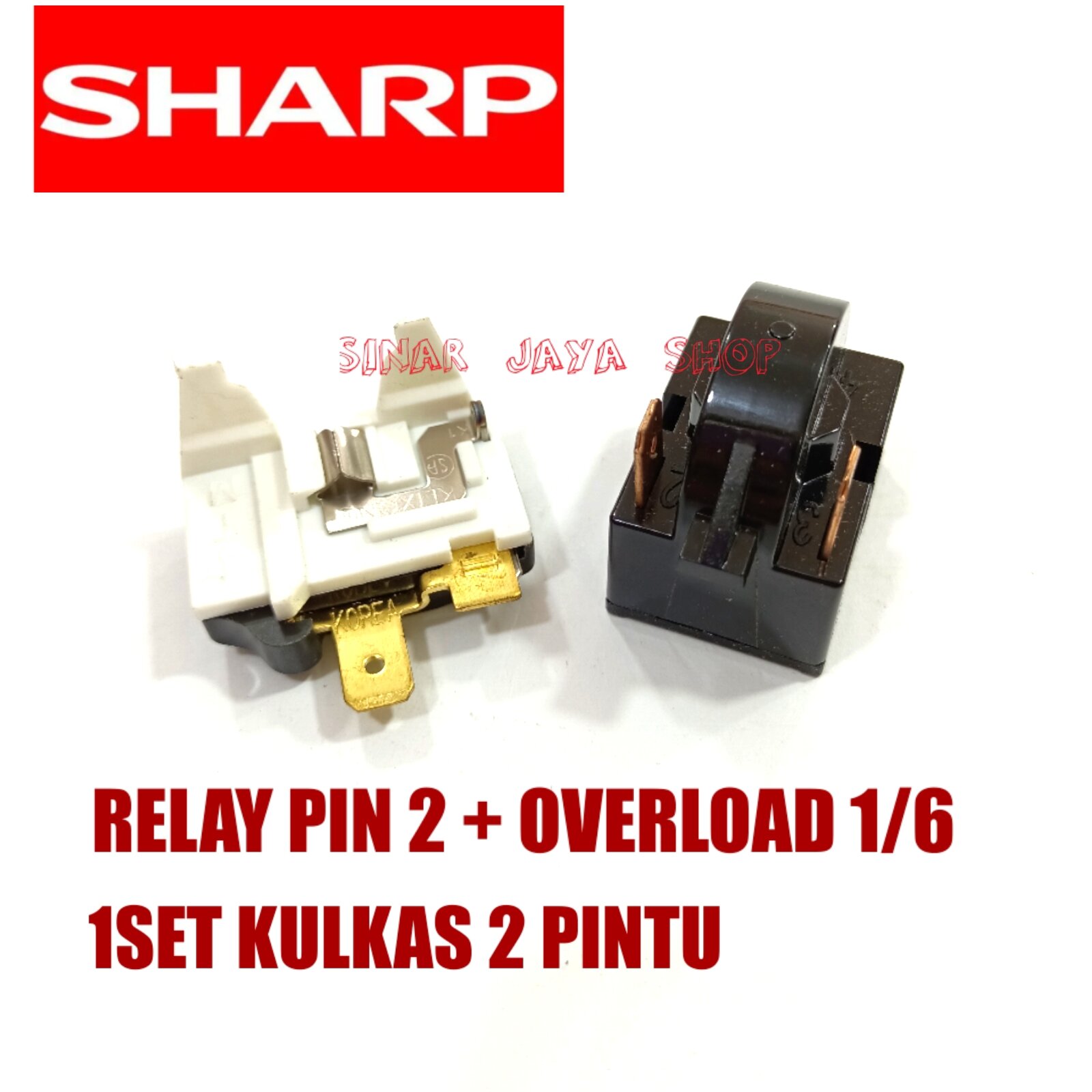 RELAY OVERLOAD KULKAS 2 PINTU SHARP Lazada Indonesia