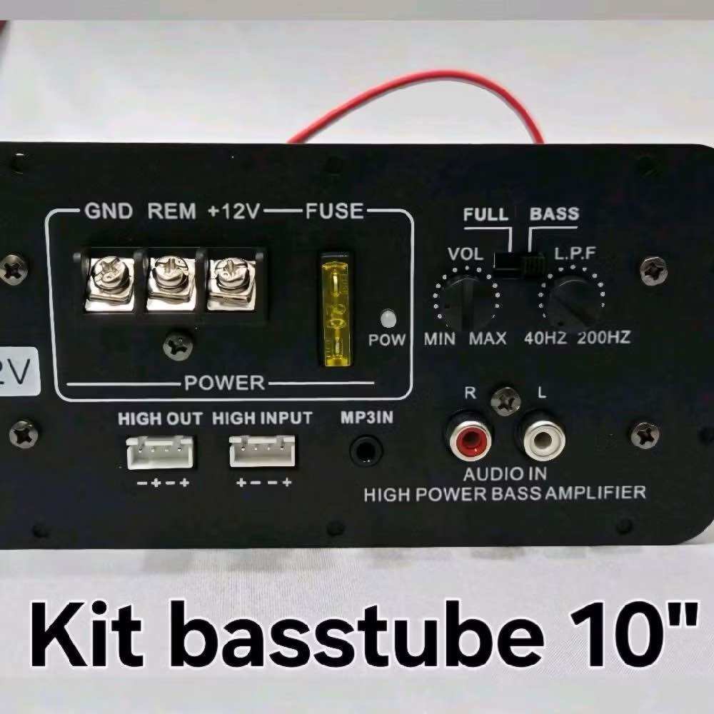 Active Basstube Power Kit Uk 10-12 Inch Max 350 Watt Car Transistor Harga 99,000 rupiah*Gratis Ongkir