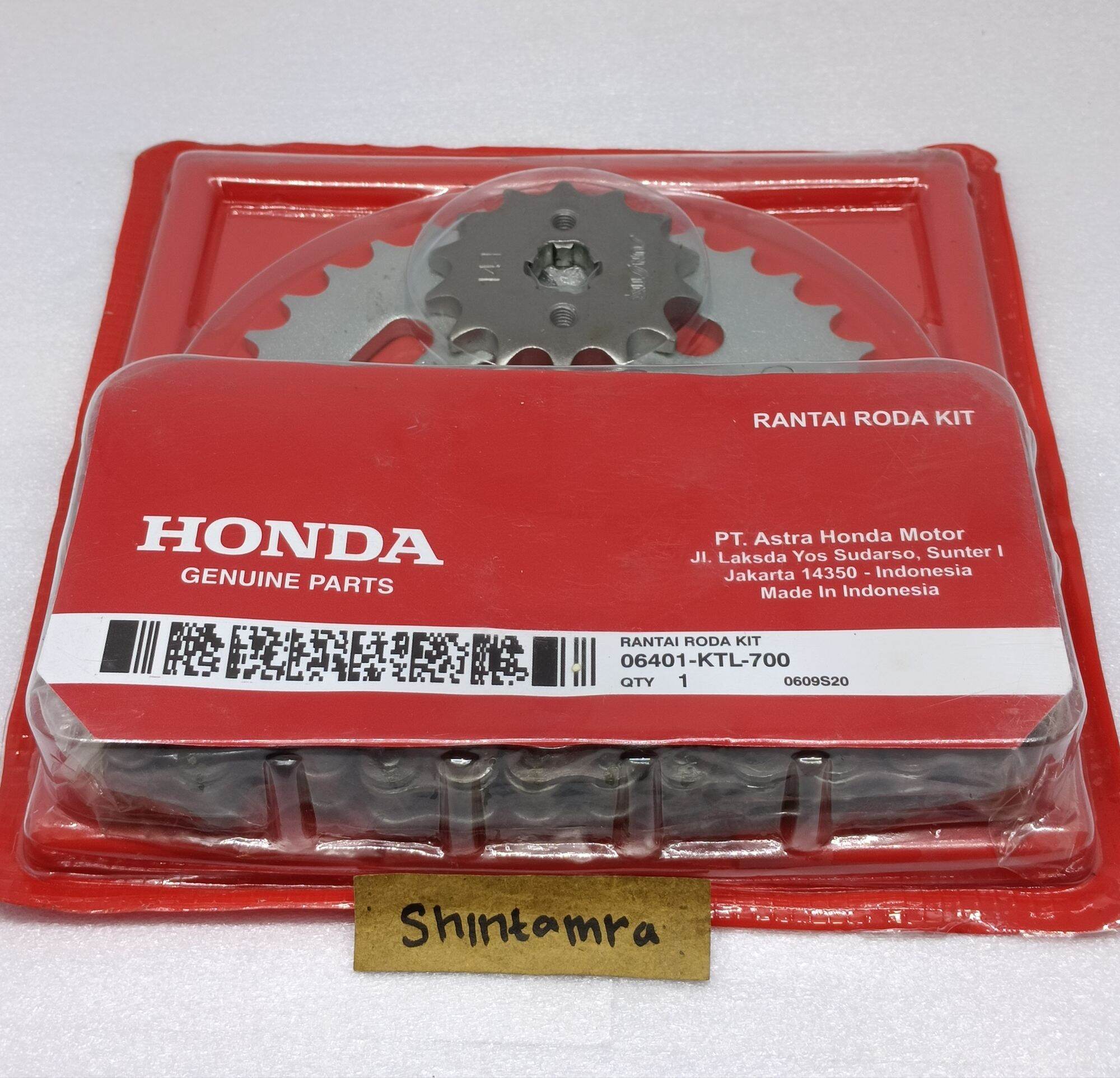 Gear set KTL Gear plus Rantai Honda Supra fit New Supra Fit s Supra tit