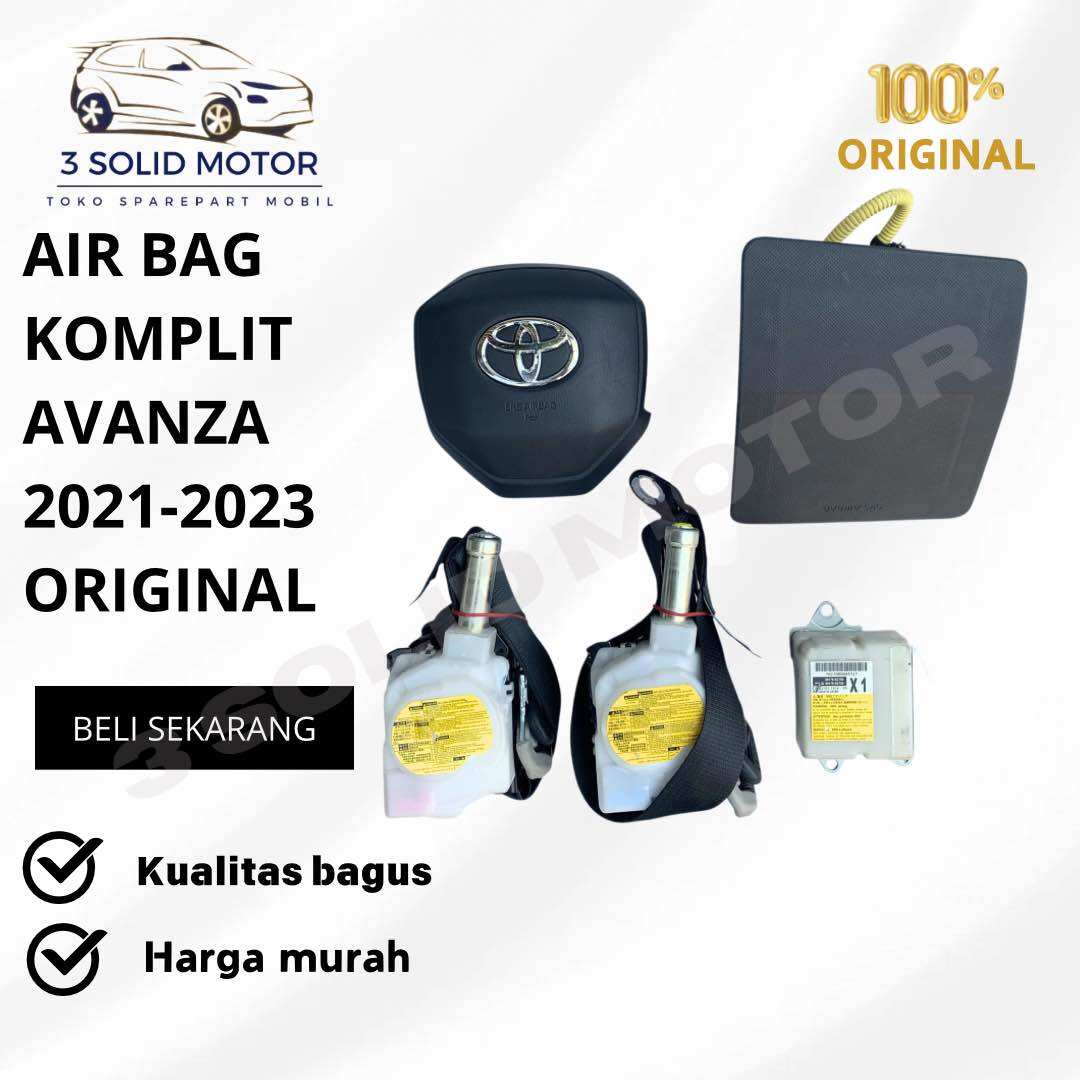 AIRBAG AIR BAG KOMPLIT AVANZA 2021-2024 ORIGINAL Harga 3,999,999 rupiah*Gratis Ongkir