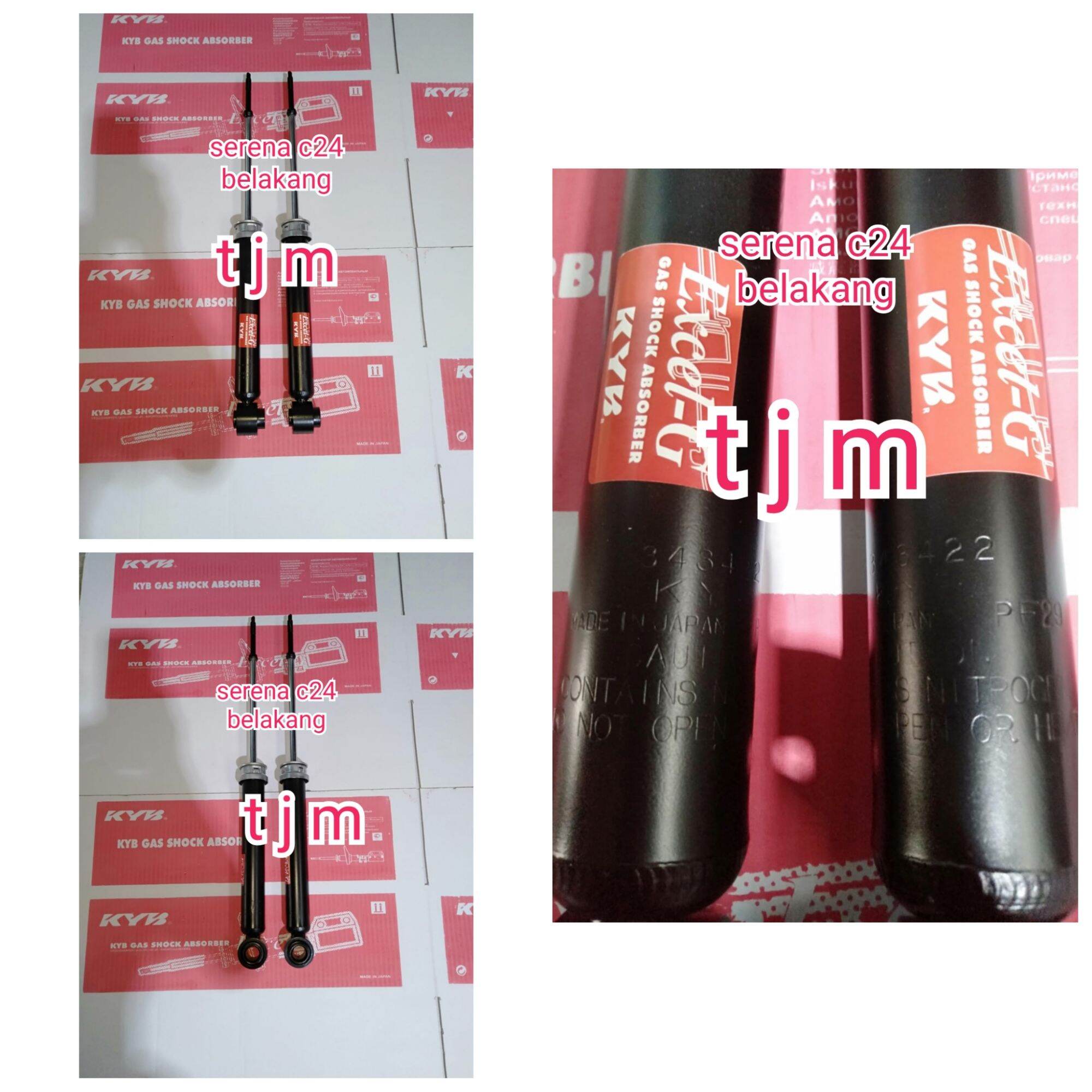 shockbreaker Nissan serena c24 belakang original merek kyb Excel G Harga 500,000 rupiah*Gratis Ongkir