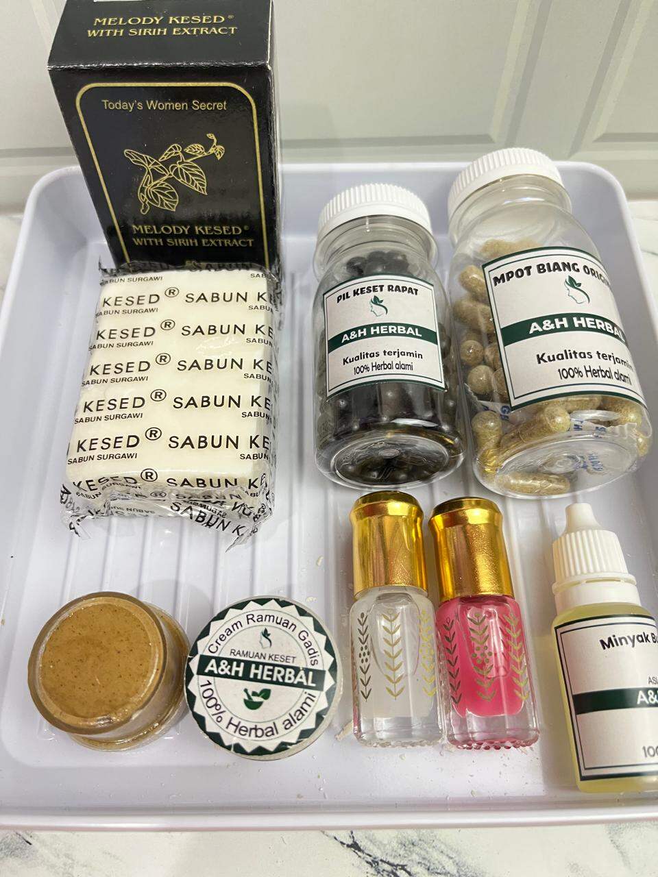 paket bundling bodycare sabun putih isi 8