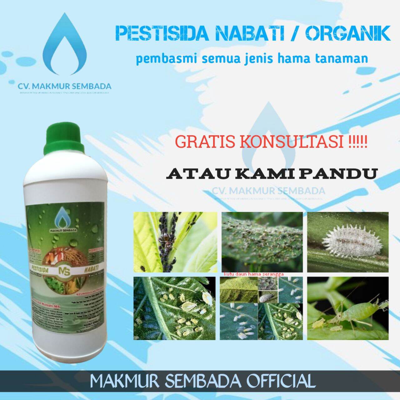 Pestisida Nabati MS Makmur Sembada Pestisida Organik Fungisida ...